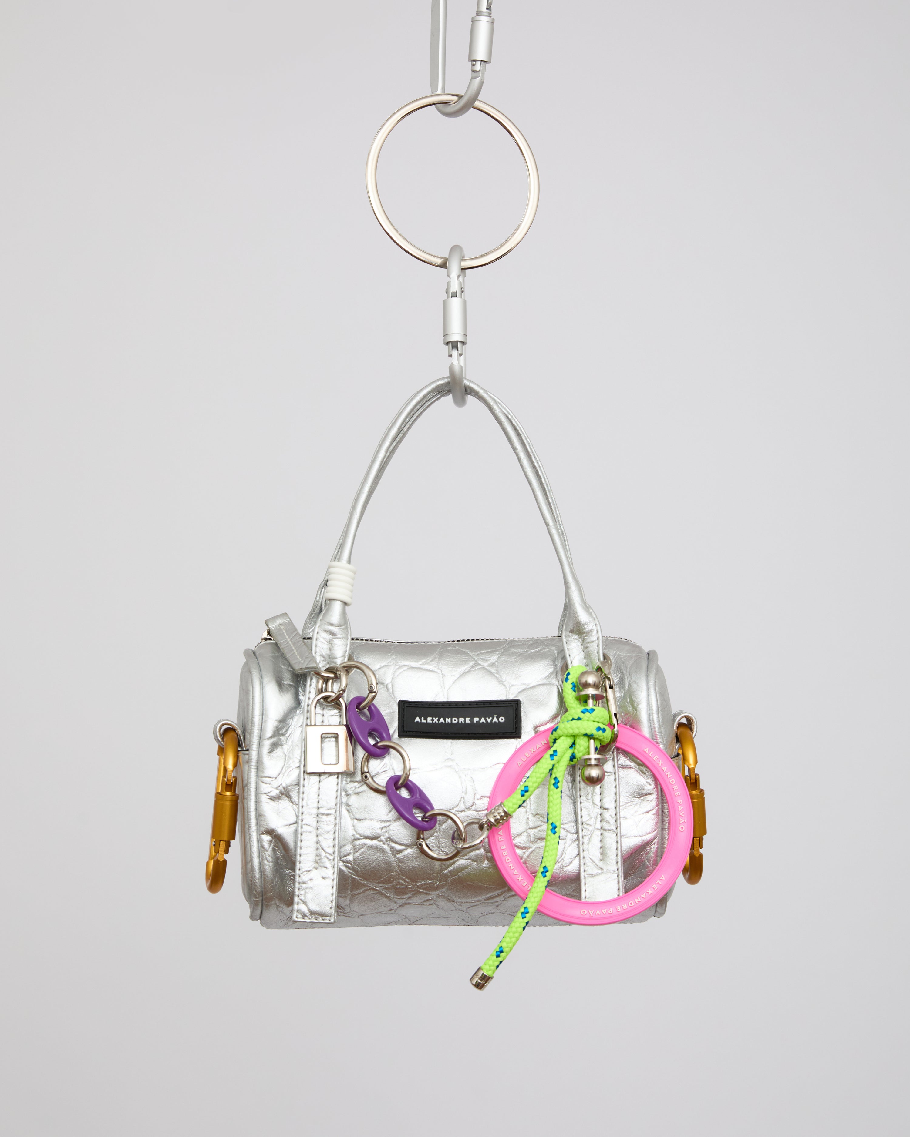 SMASH BAG - CROCO PRATA