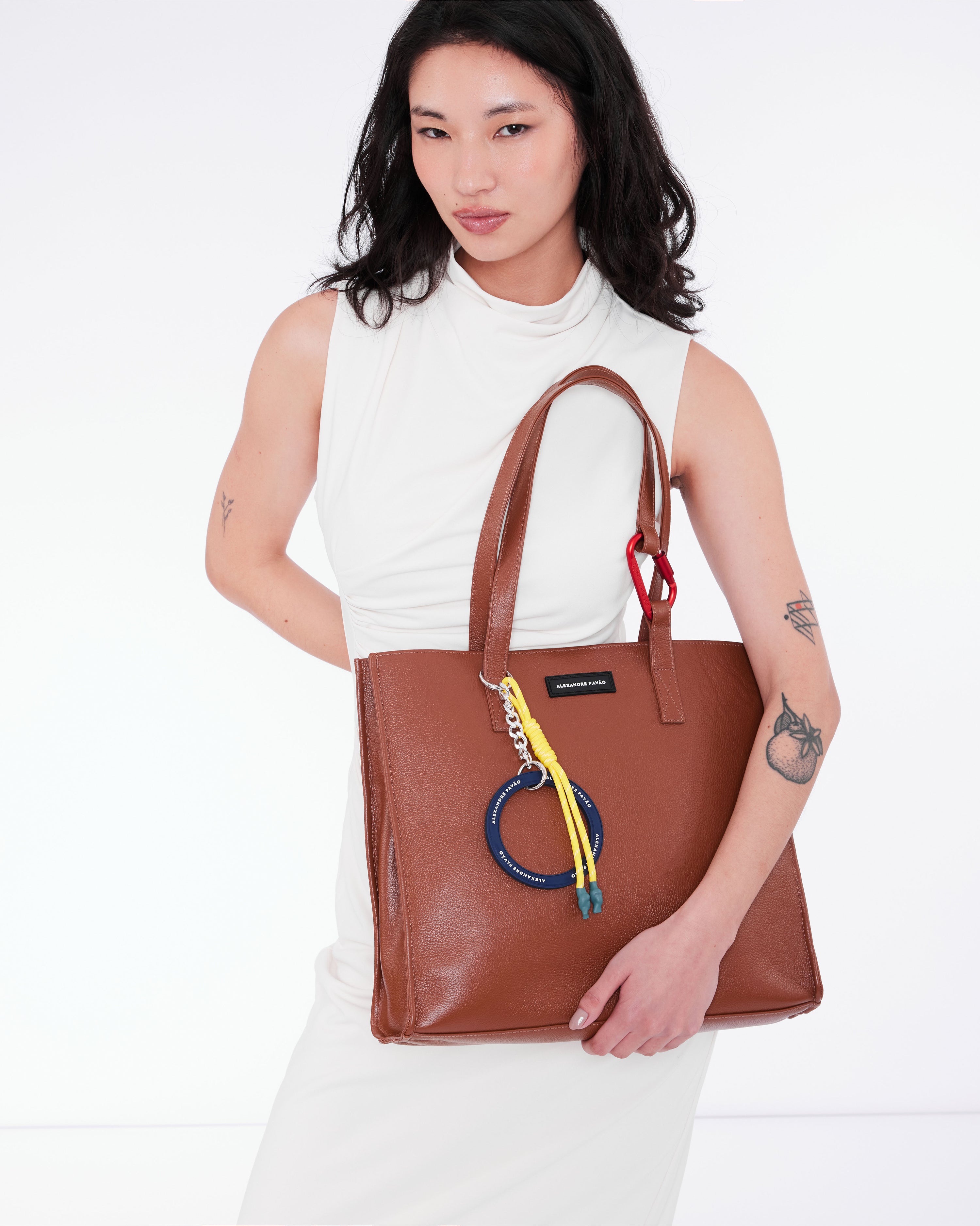 Nia Tote Bag - Marrom