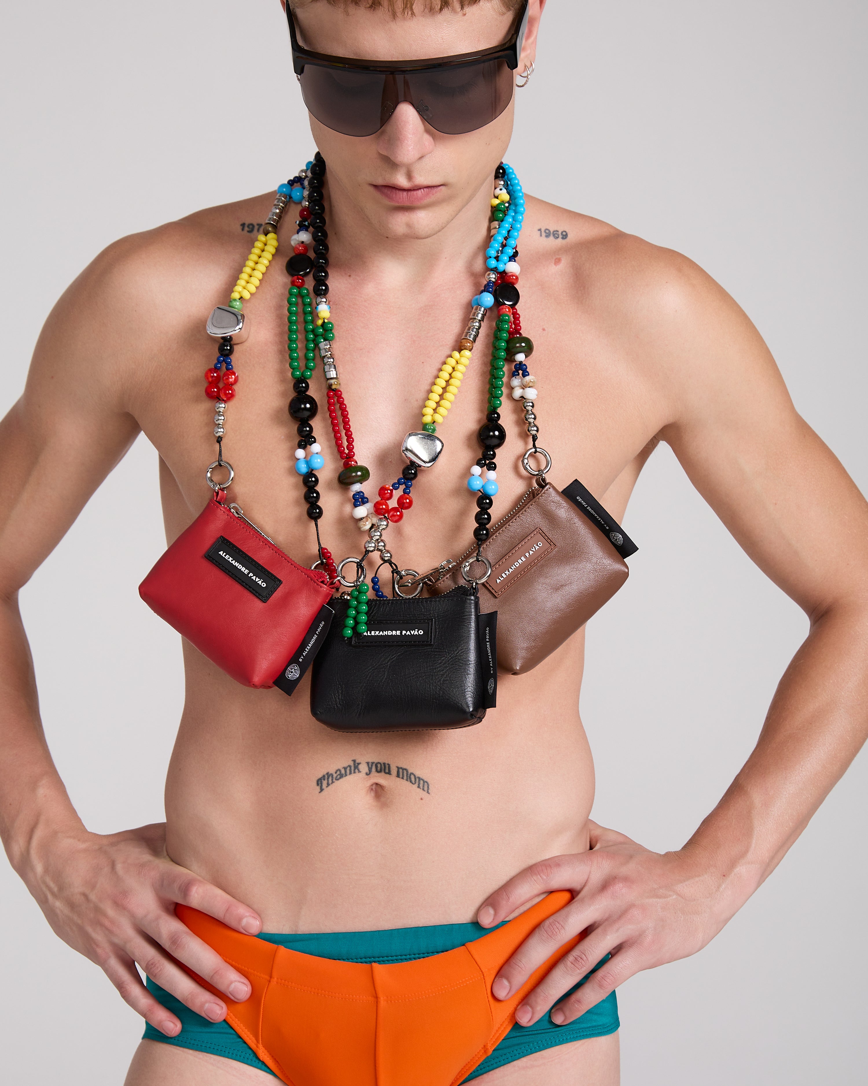 Marcinha Necklace Bag - Marrom