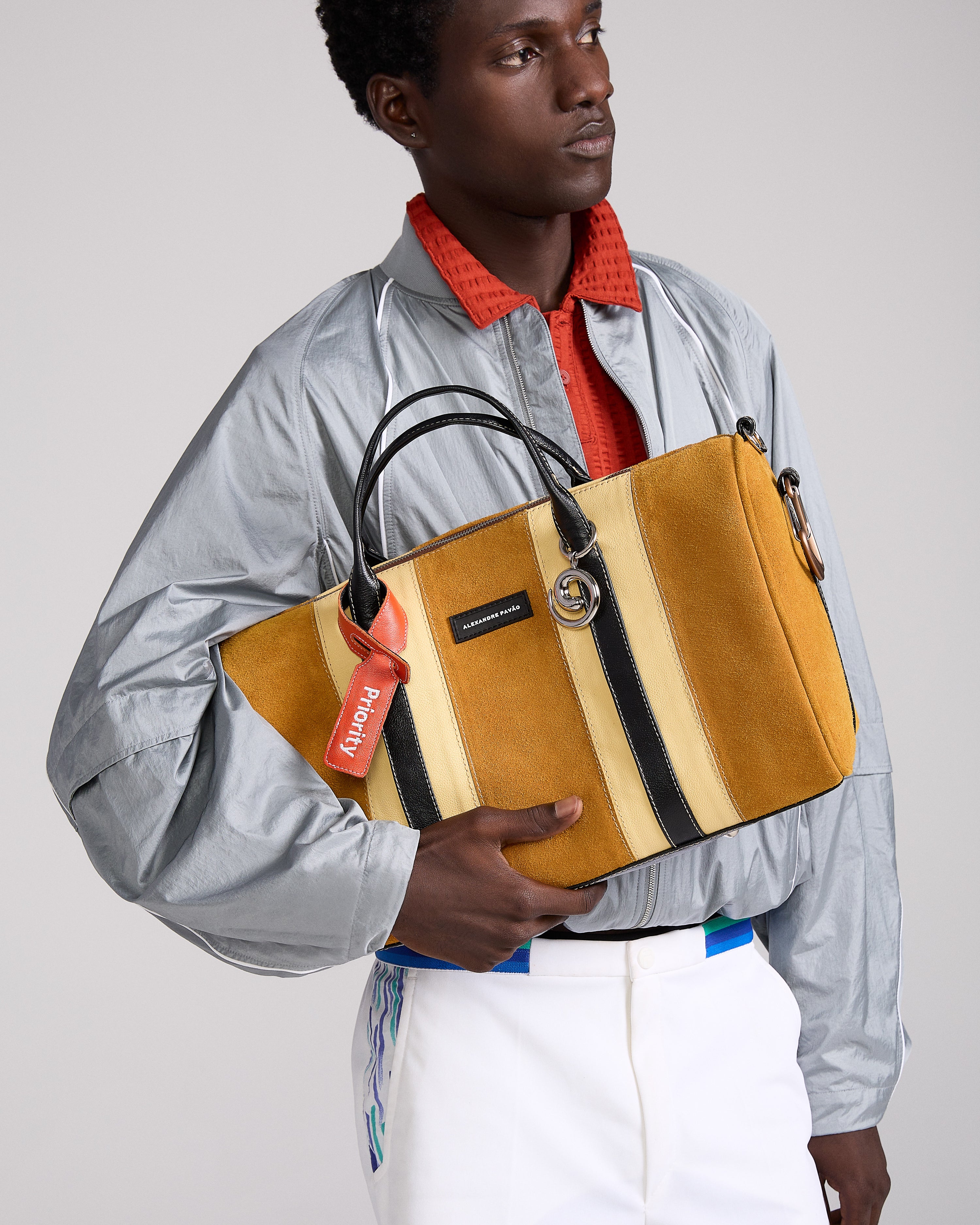 Smash XXL Stripes Bag - Caramelo
