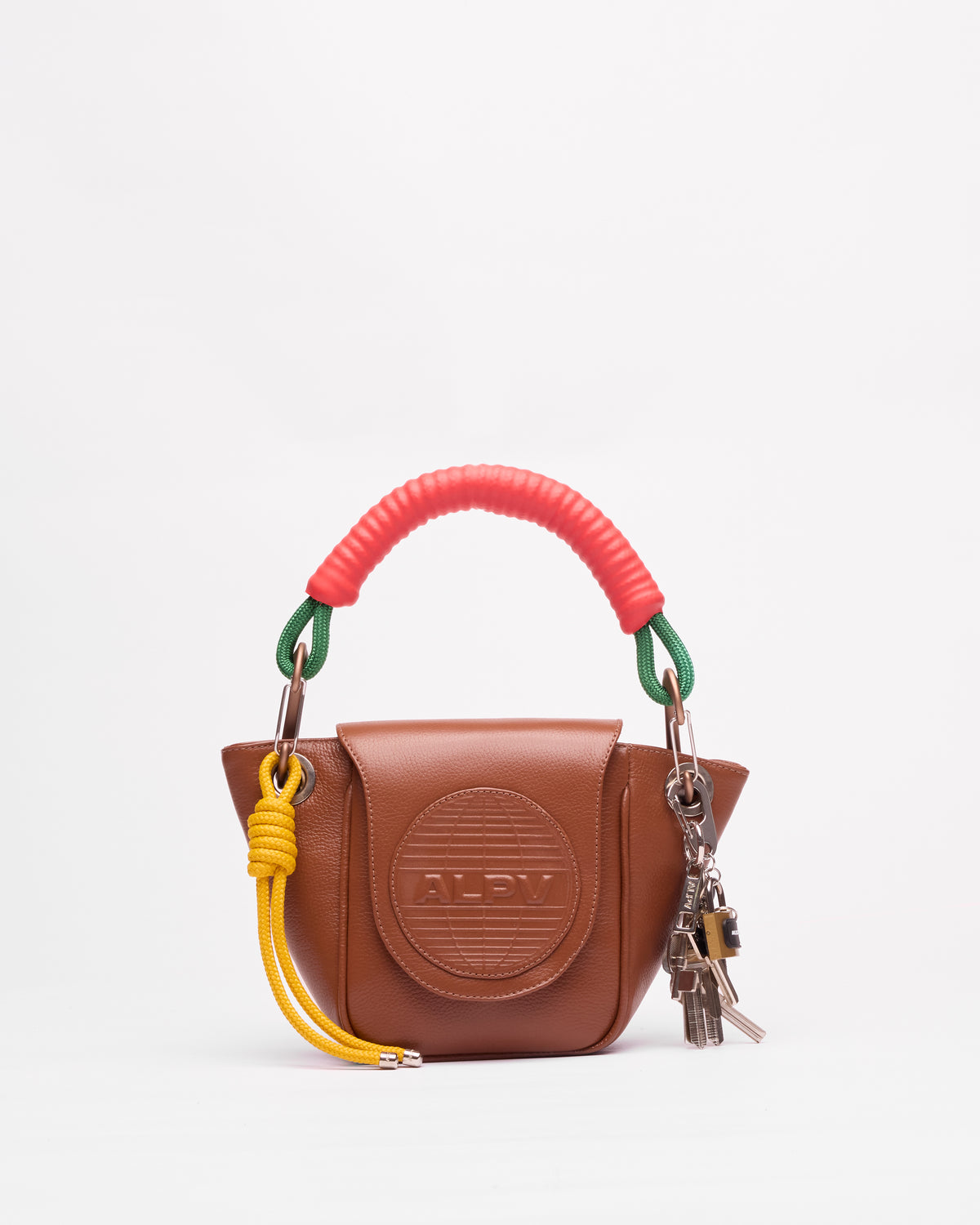 Messenger Handbag - Marrom