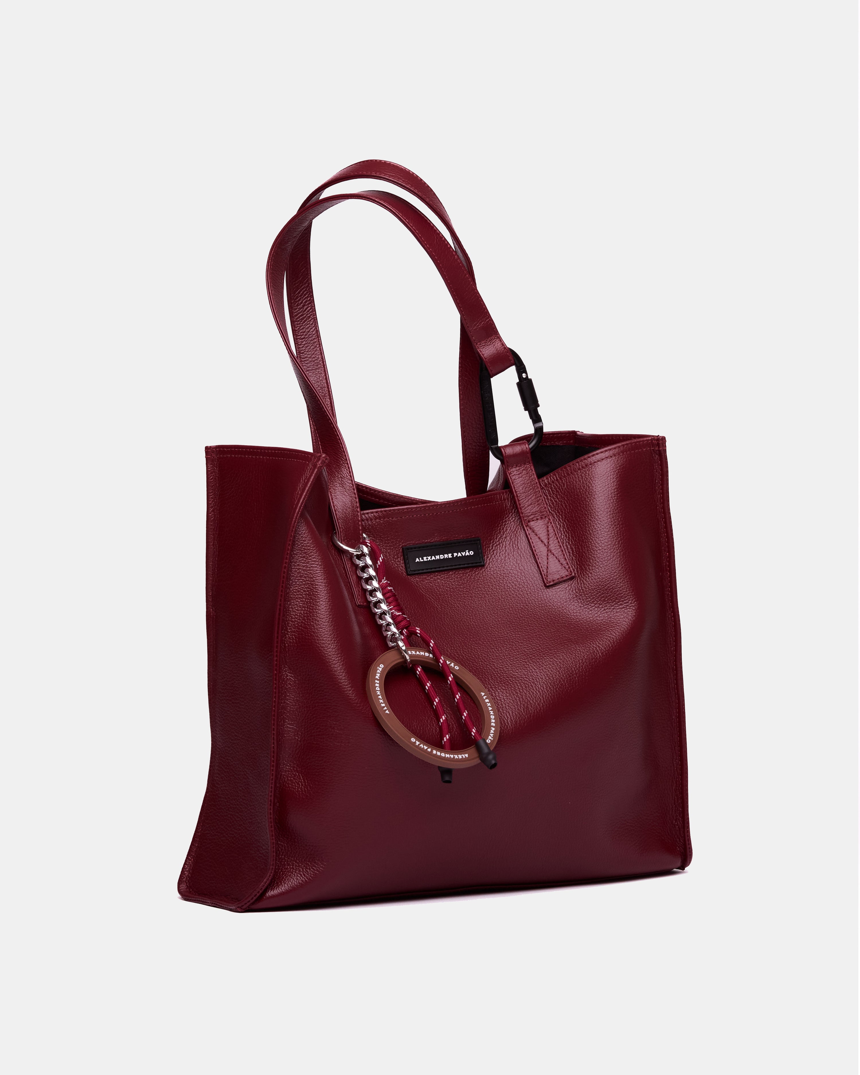 Nia Tote Bag - Burgundy
