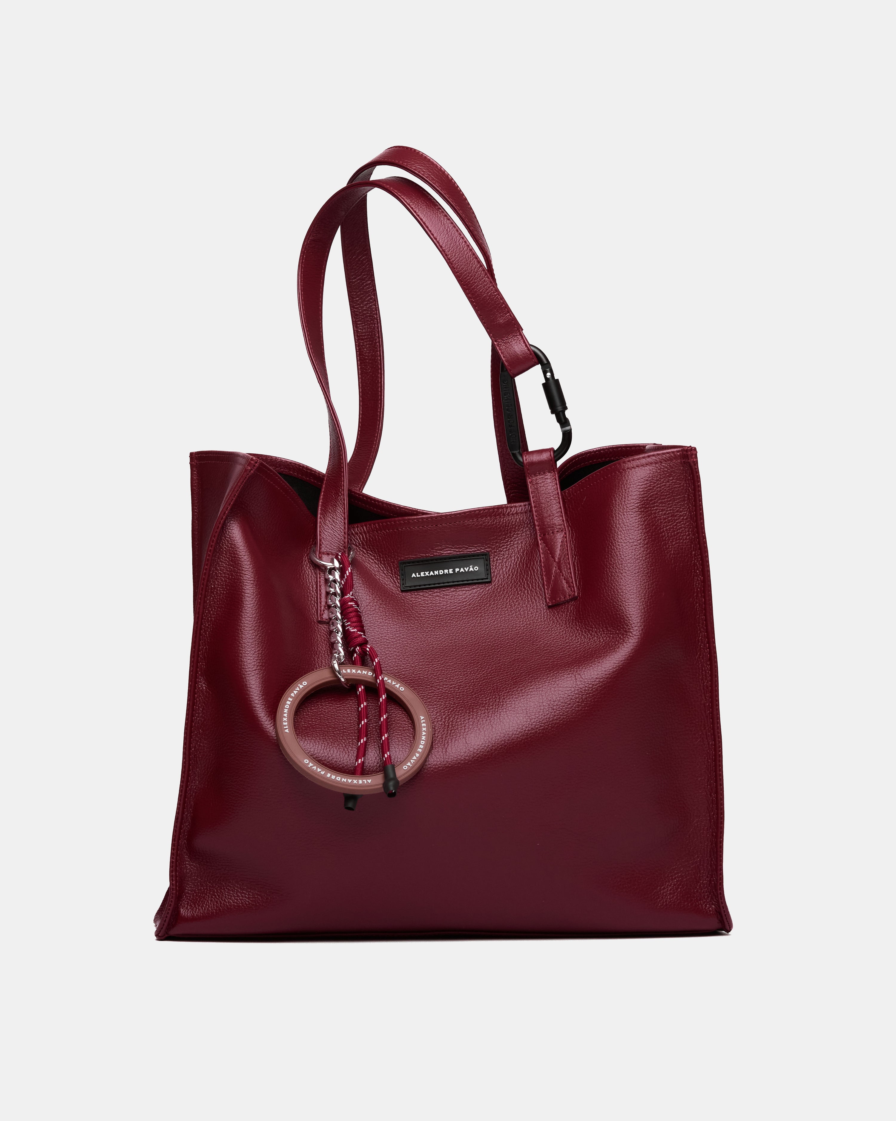 Nia Tote Bag - Burgundy