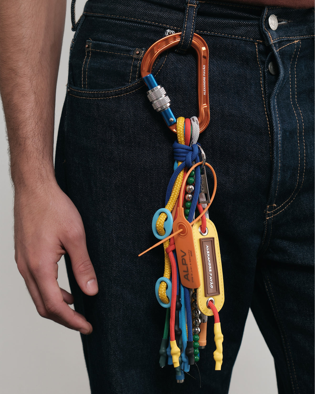 ALPV Ropes Big Keychain - Laranja