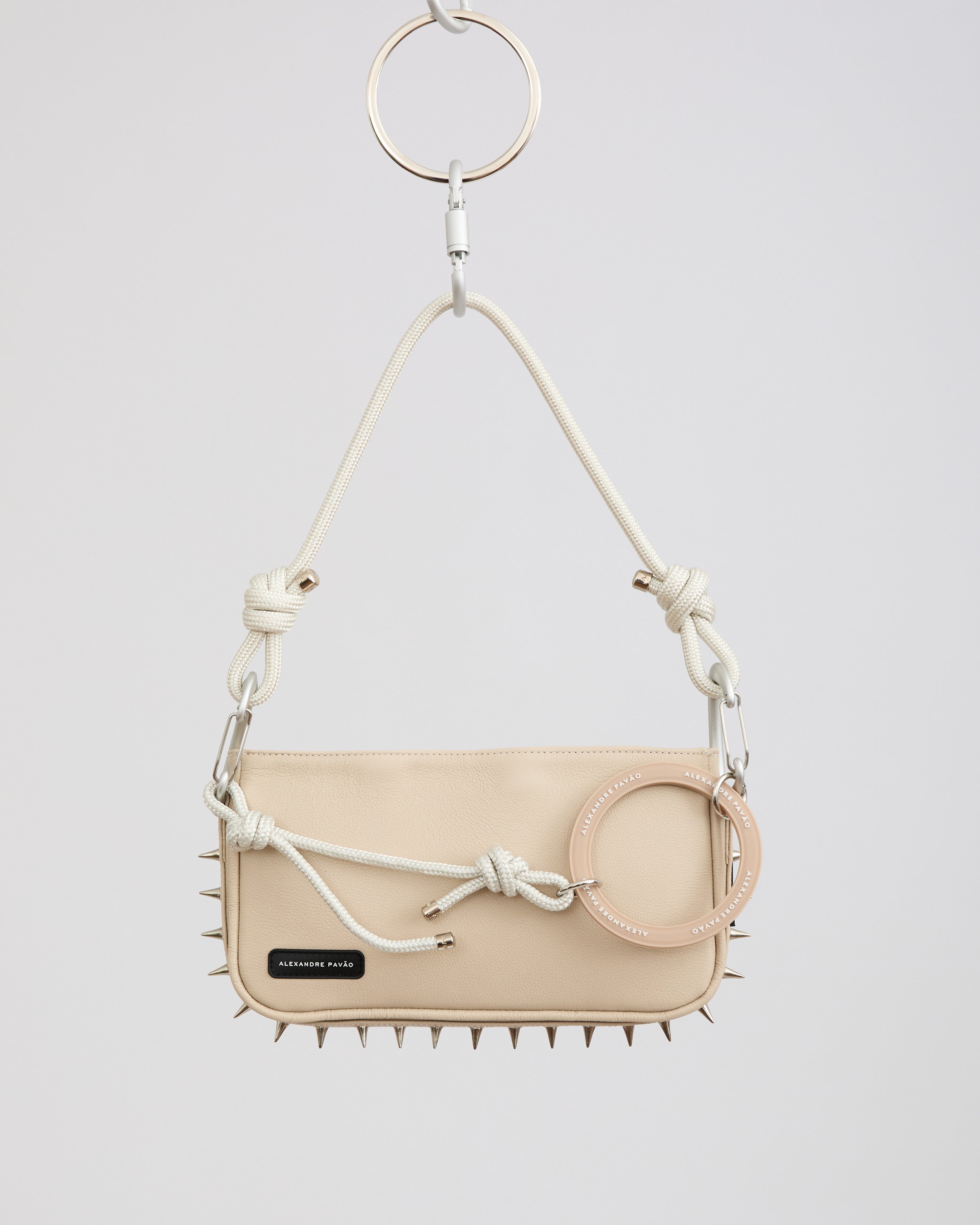 PARIS SHOULDER BAG - OFF-WHITE SPIKES