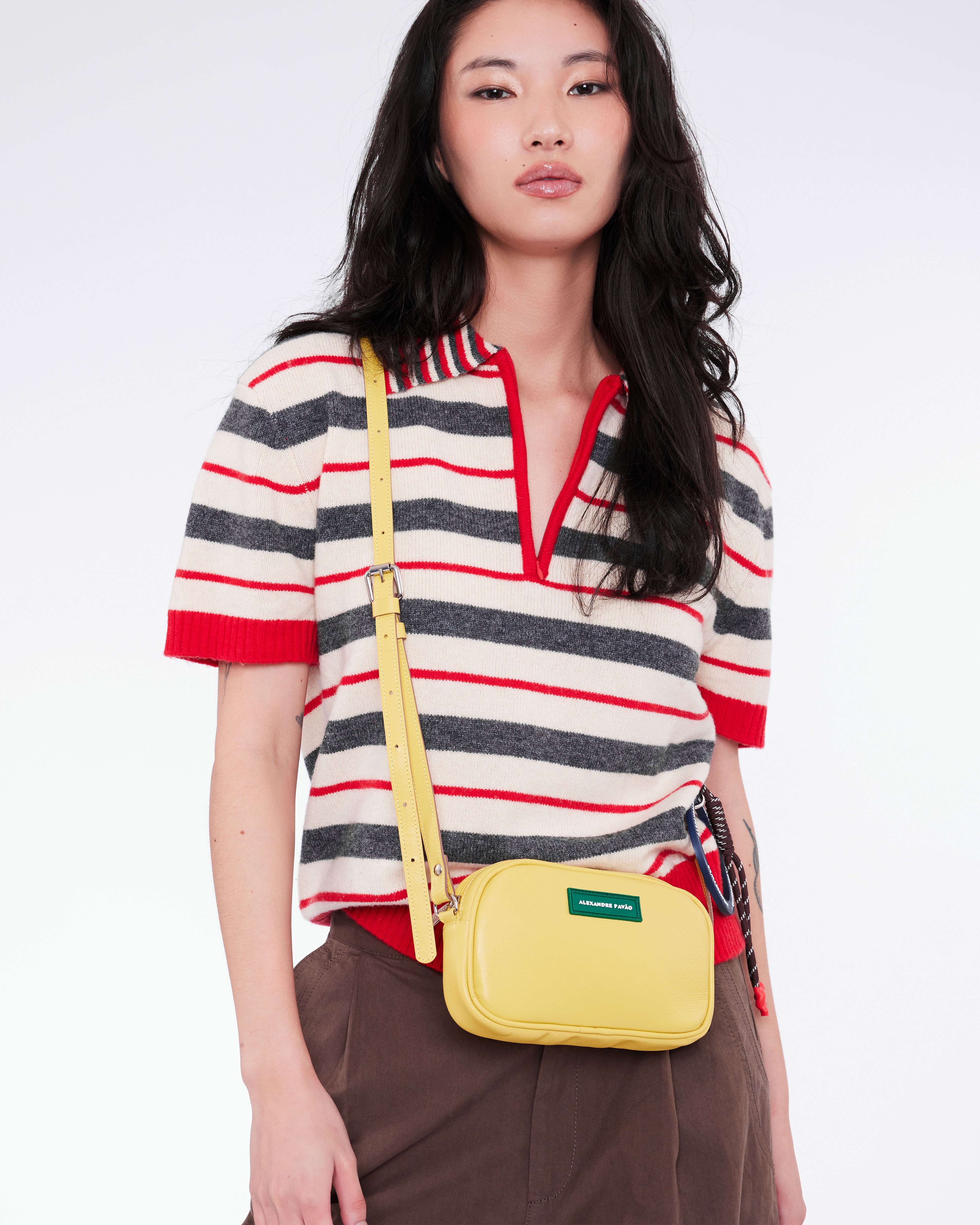 Dudi Crossobdy Bag - Amarelo – Alexandre Pavao