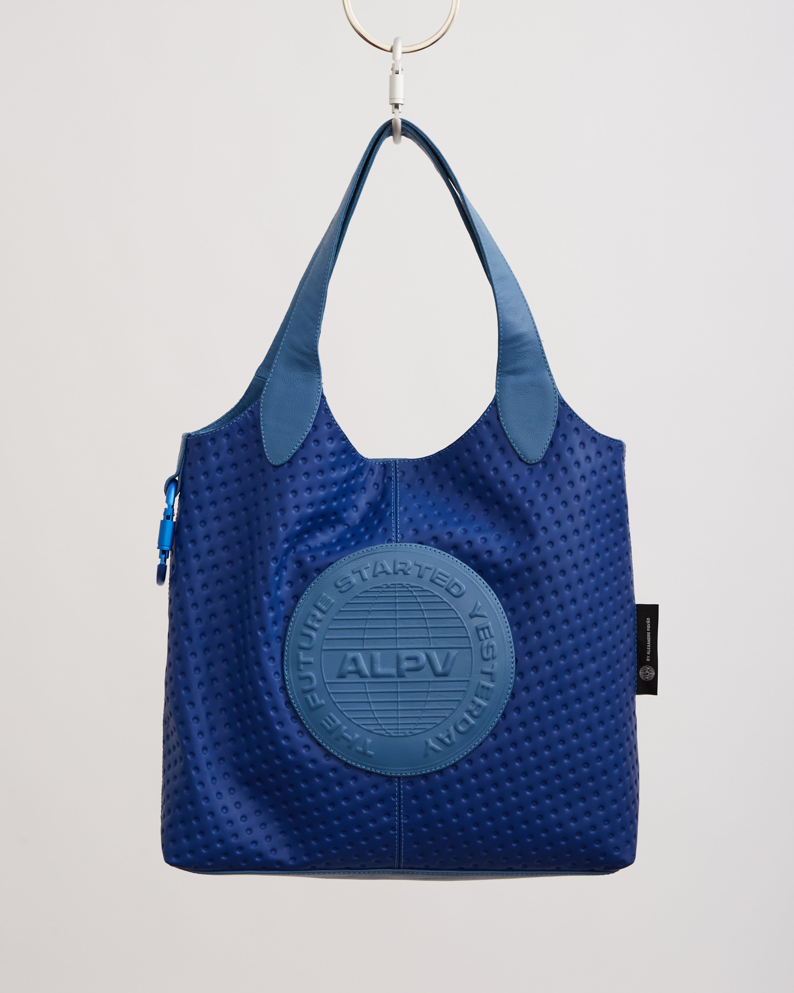 BONNY TOTE BAG - AZUL DOTS