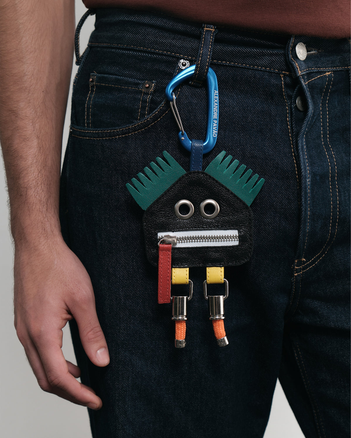 Monster Bag Charm - Preto
