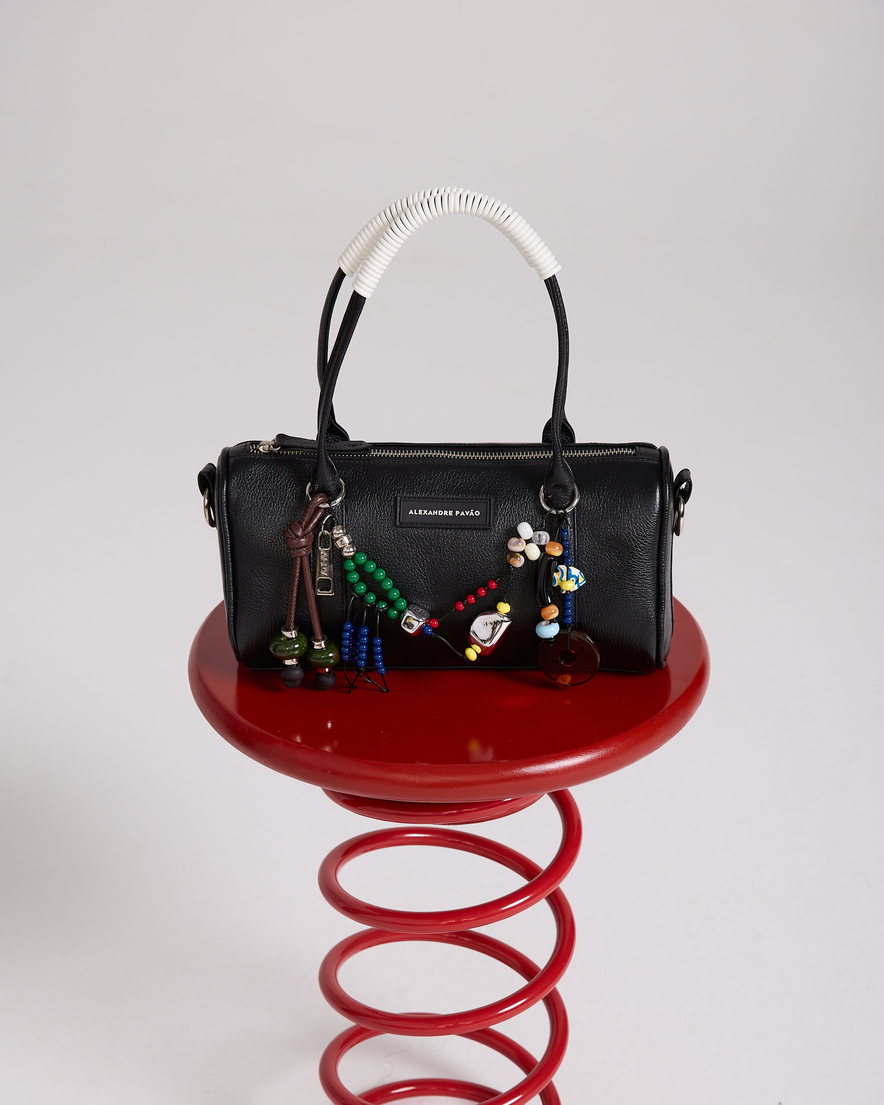Sophia Beaded Handbag - Preto