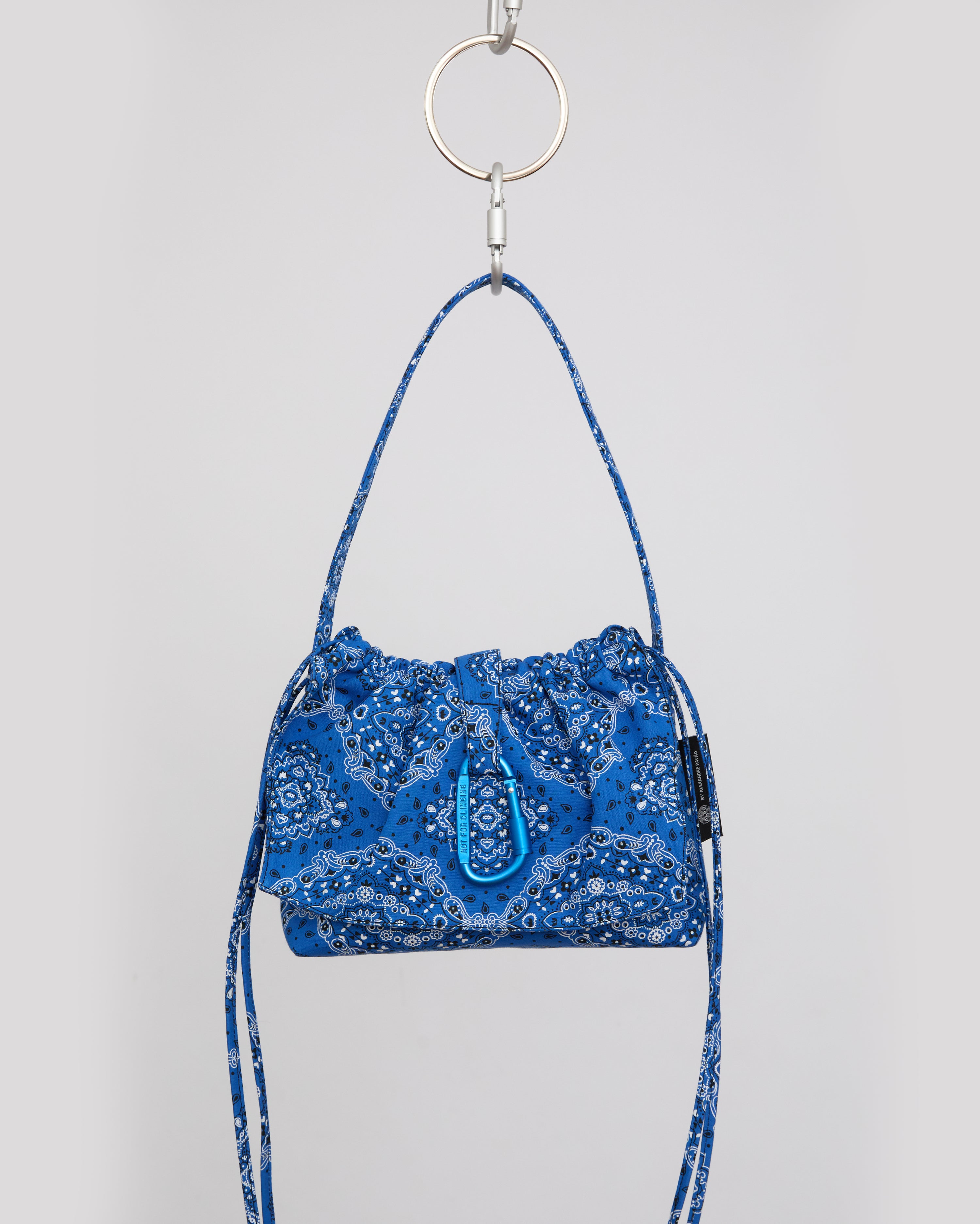 MARTIN SHOULDER BAG - BANDANA AZUL