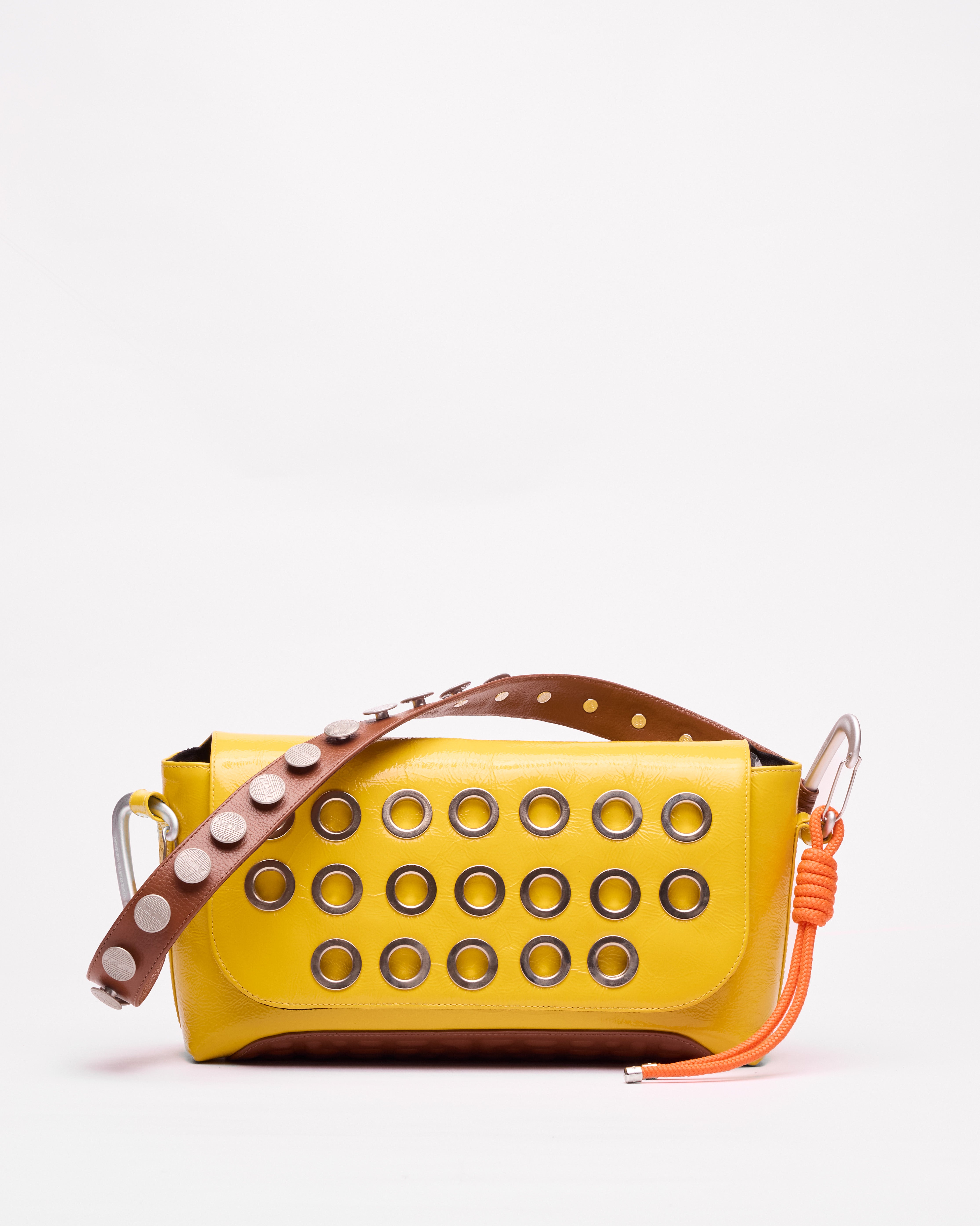 Ayu。 Smash XXL Bag - Laranja Ostrich – Alexandre Pavao