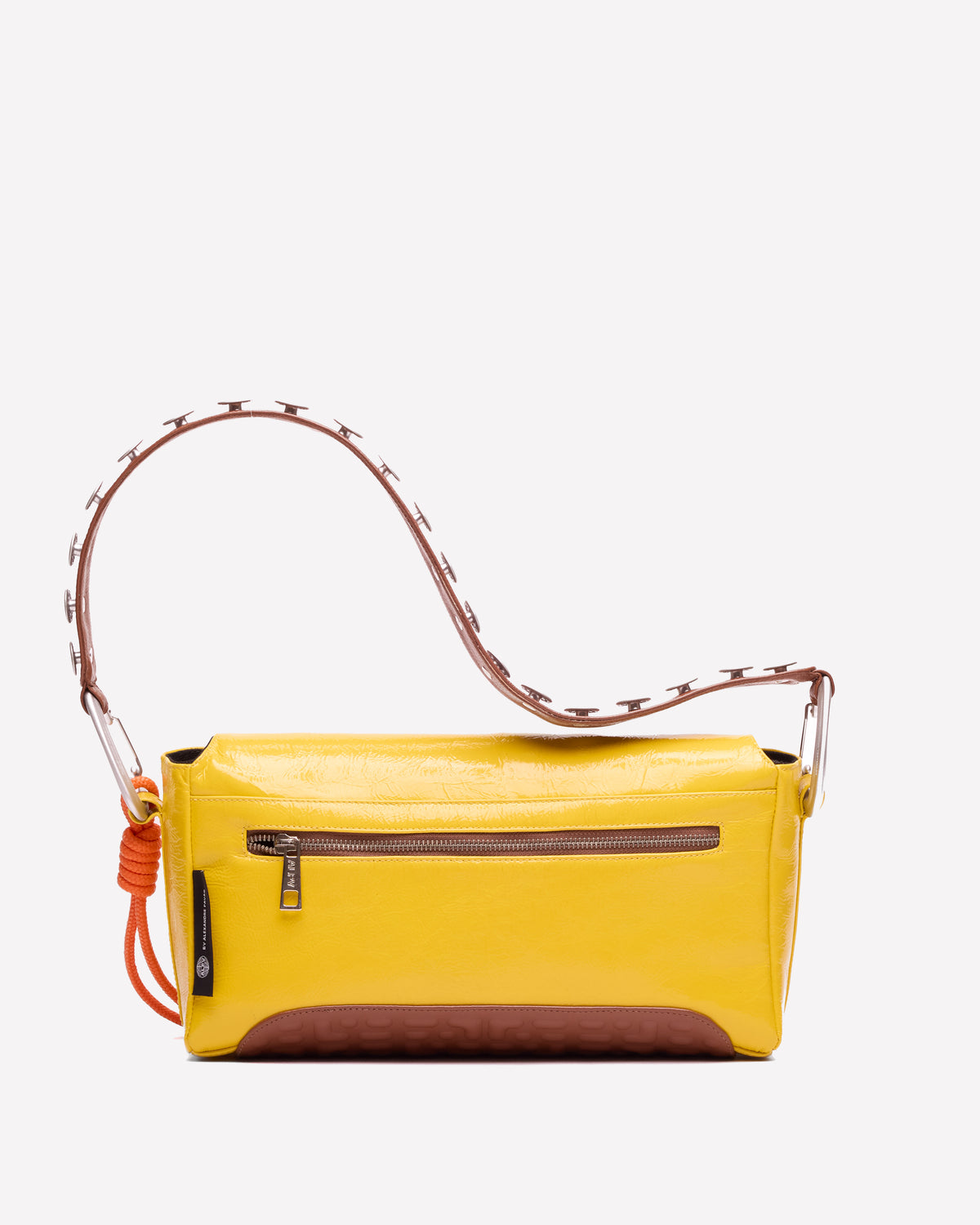 Stella Messenger Bag Média - Amarelo