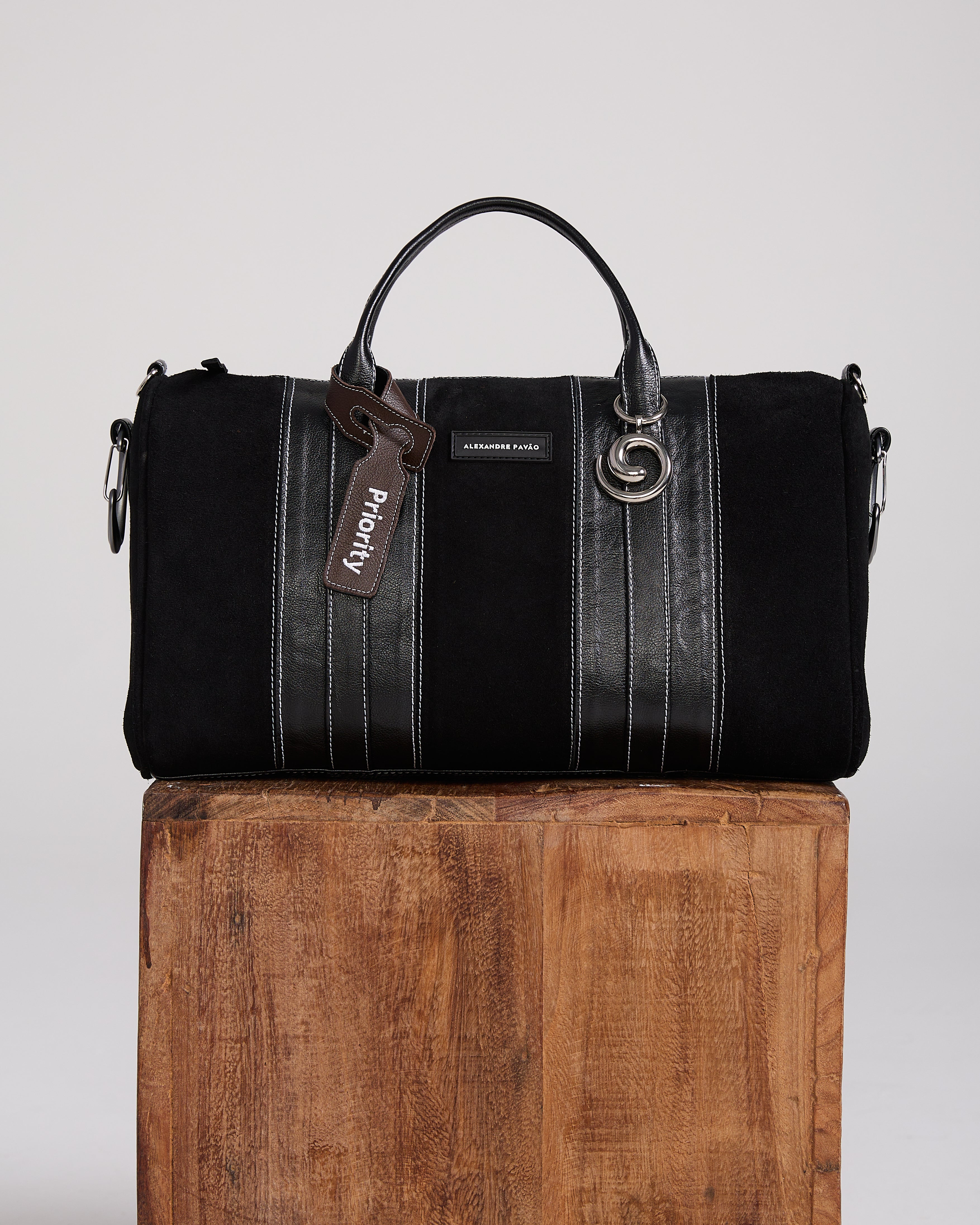 Smash XXL Stripes Bag - Preto – Alexandre Pavao