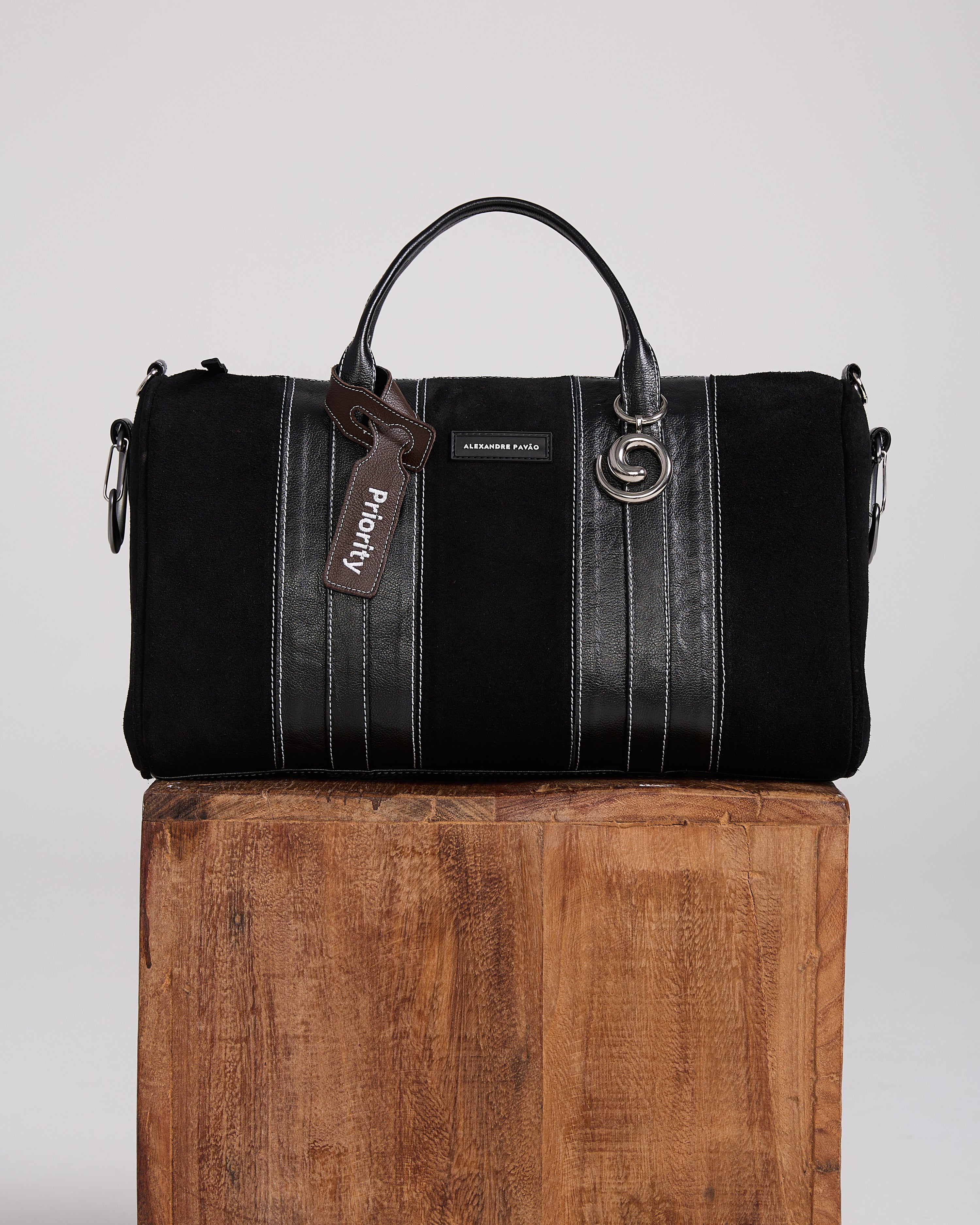 Smash XXL Stripes Bag - Preto