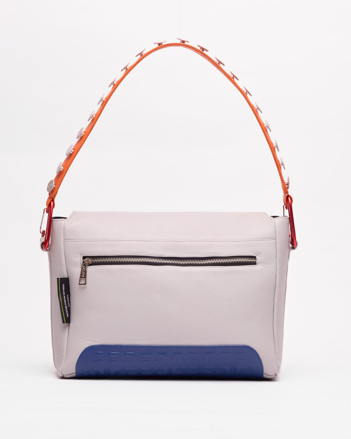 Stella Messenger Bag Grande - Cinza