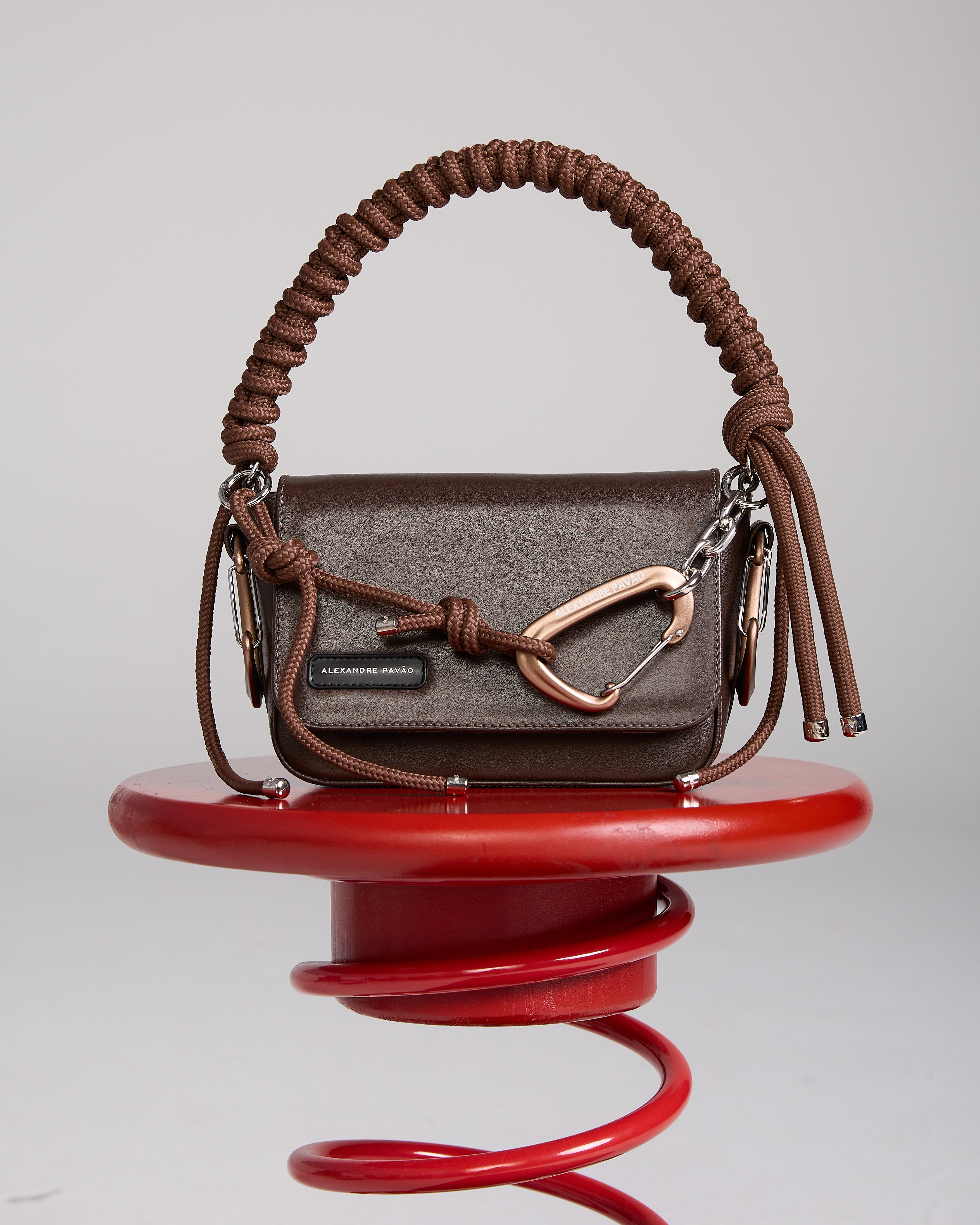 Jaleo.Olga Olga Handbag - Café – Alexandre Pavao