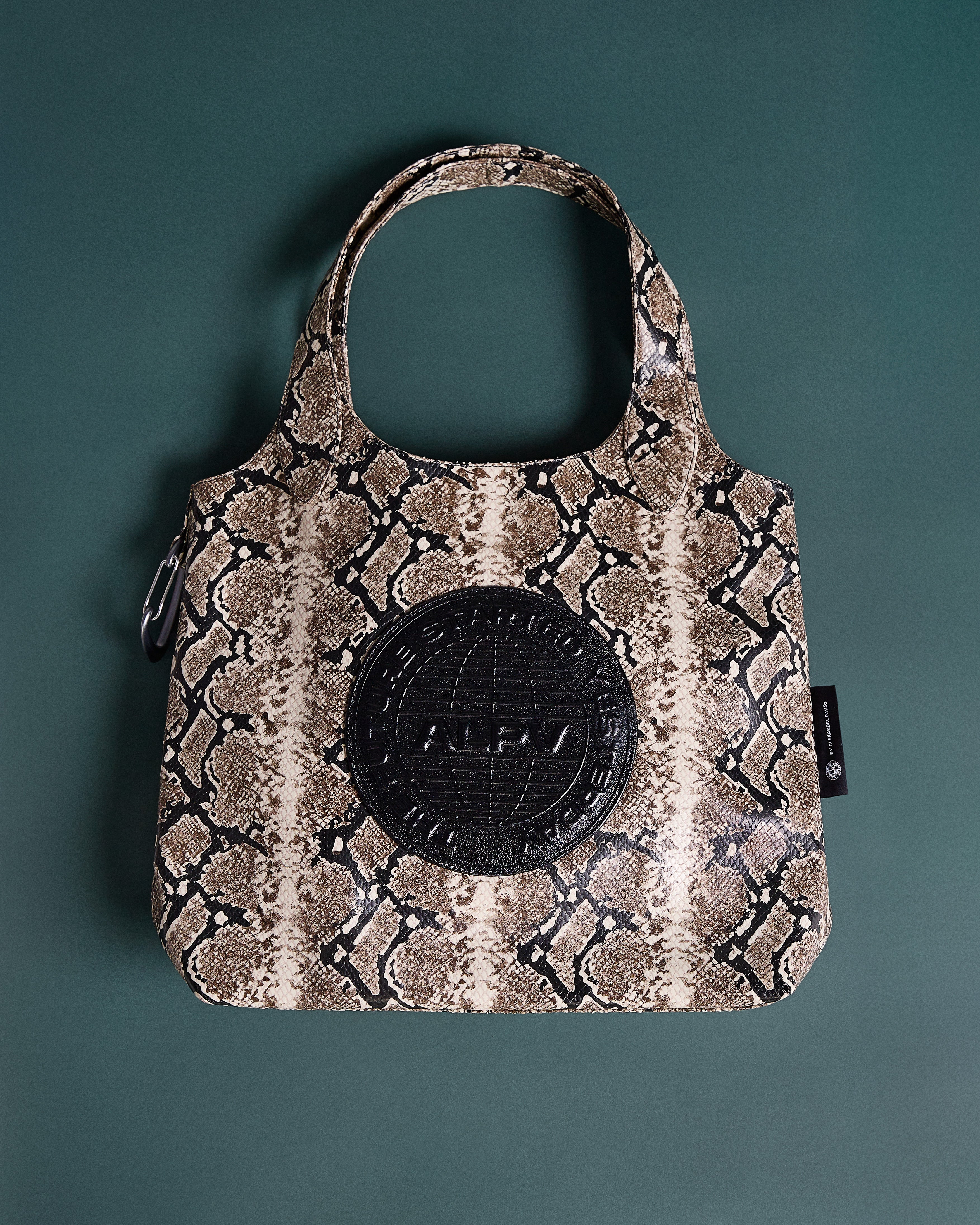 Bonny Tote Bag - Preto Python – Alexandre Pavao