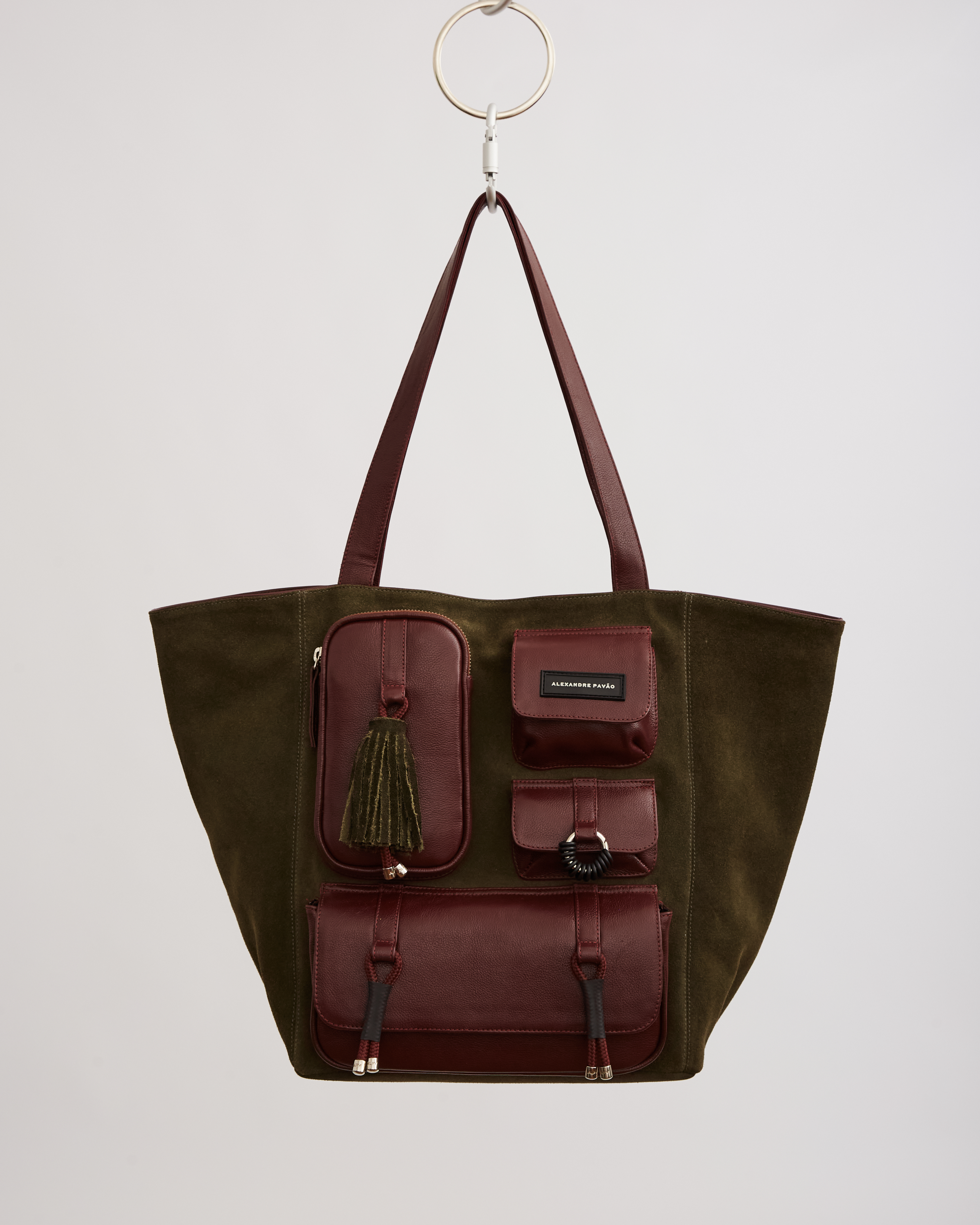 SHIRLEY POCKETS TOTE BAG - VERDE