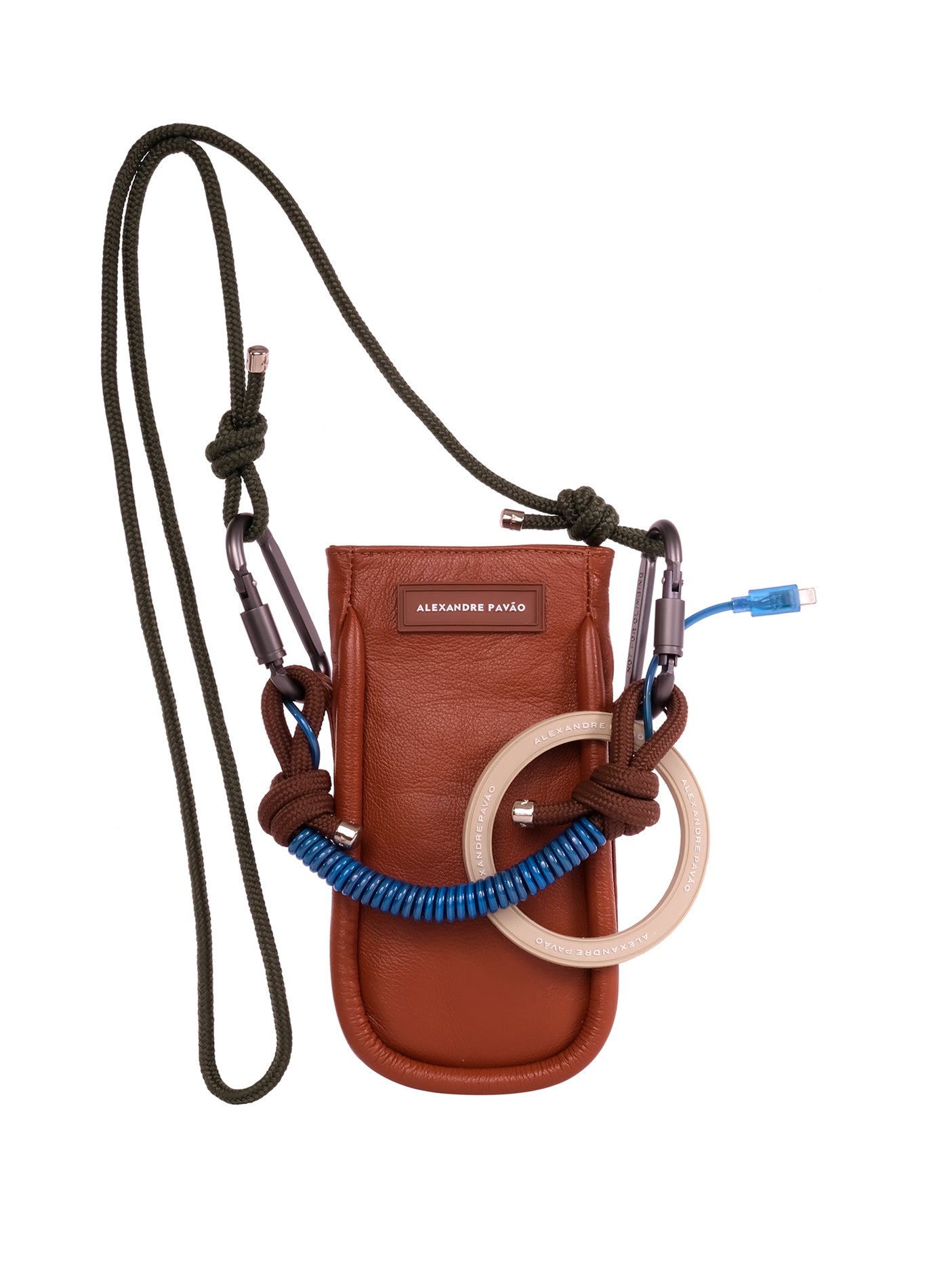ADAM PHONE BAG - MARROM