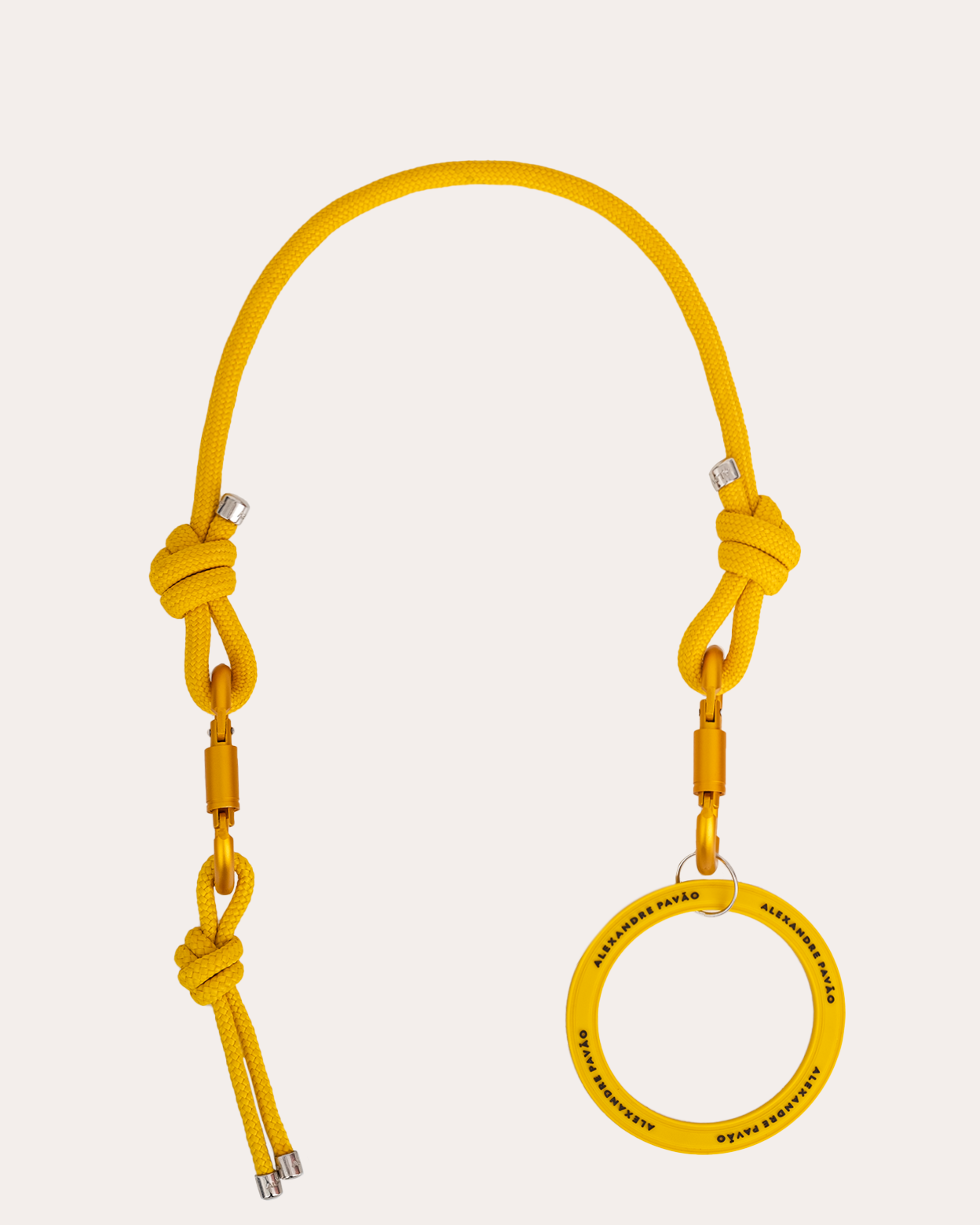 ALÇA DE OMBRO SIMPLES - AMARELO