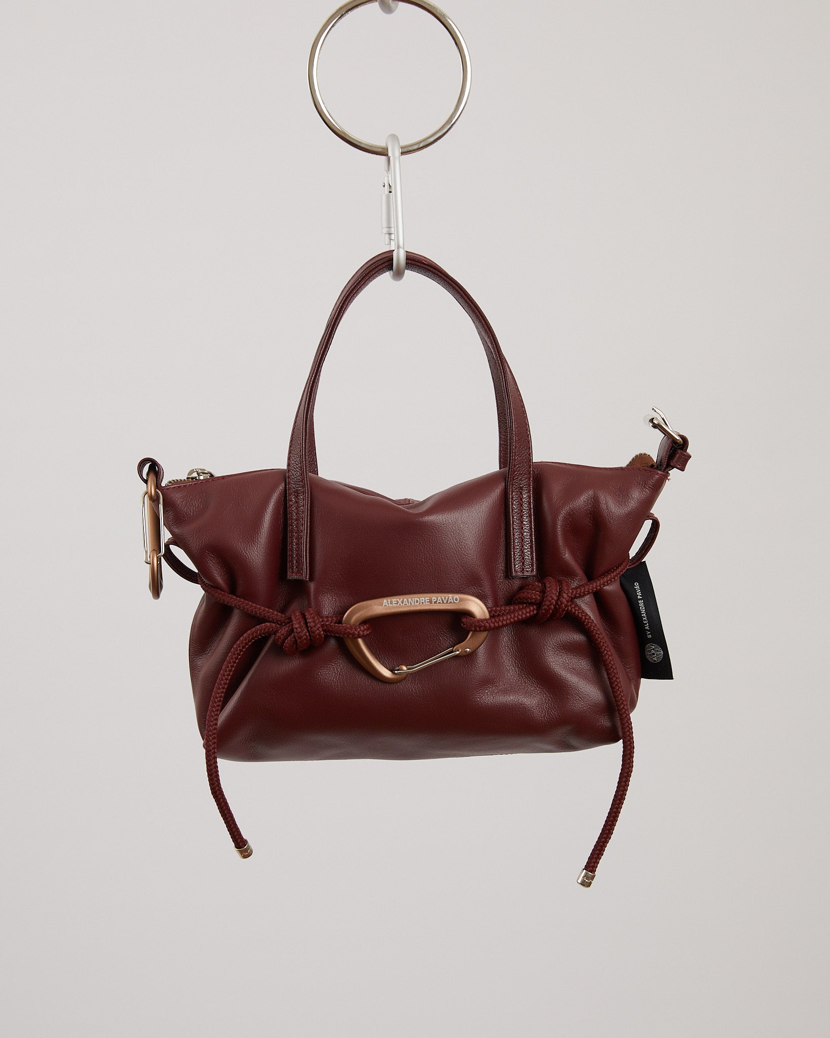 Pillow Shoulder Bag Small - Burgundy