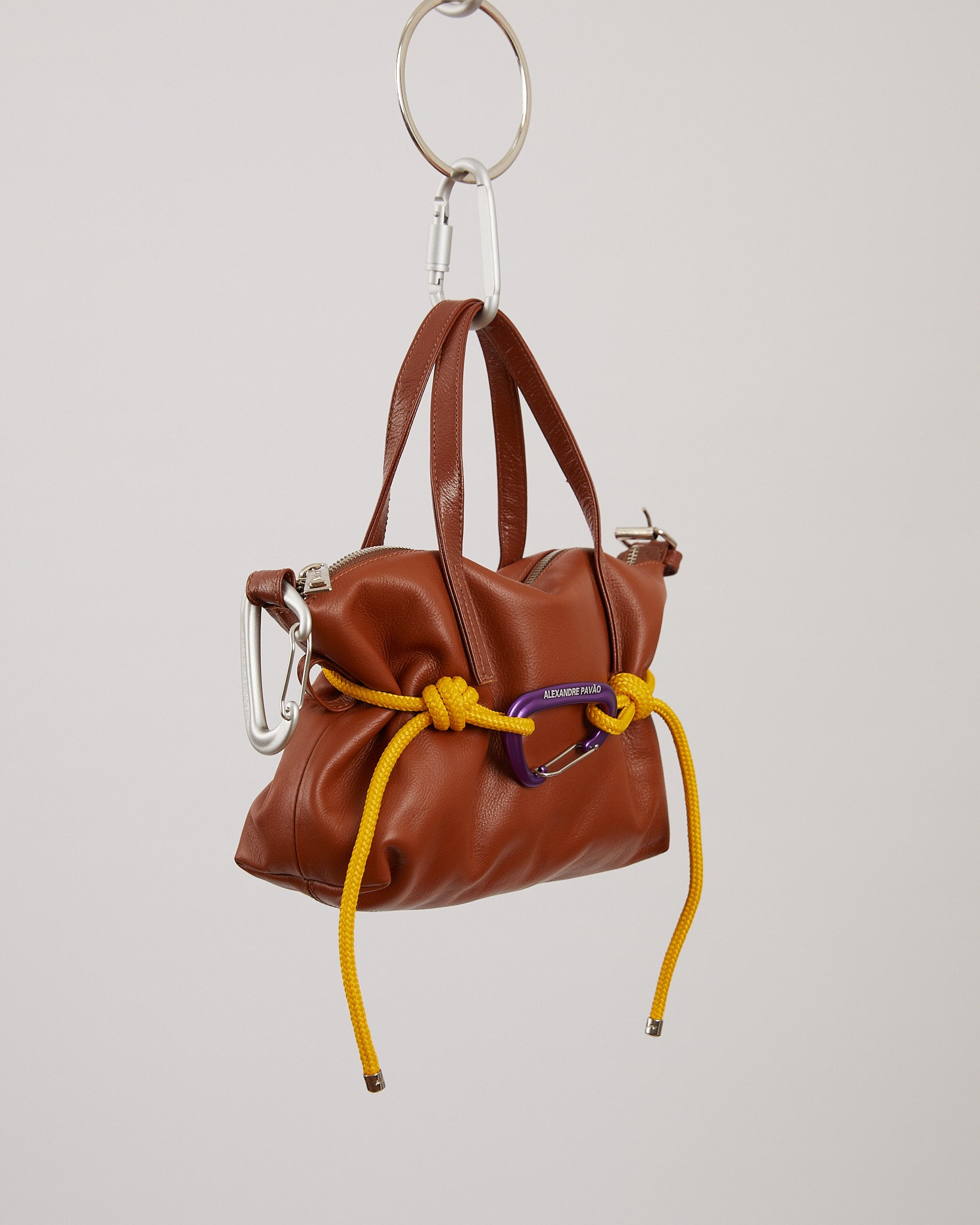 Pillow Shoulder Bag Small - Marrom – Alexandre Pavao