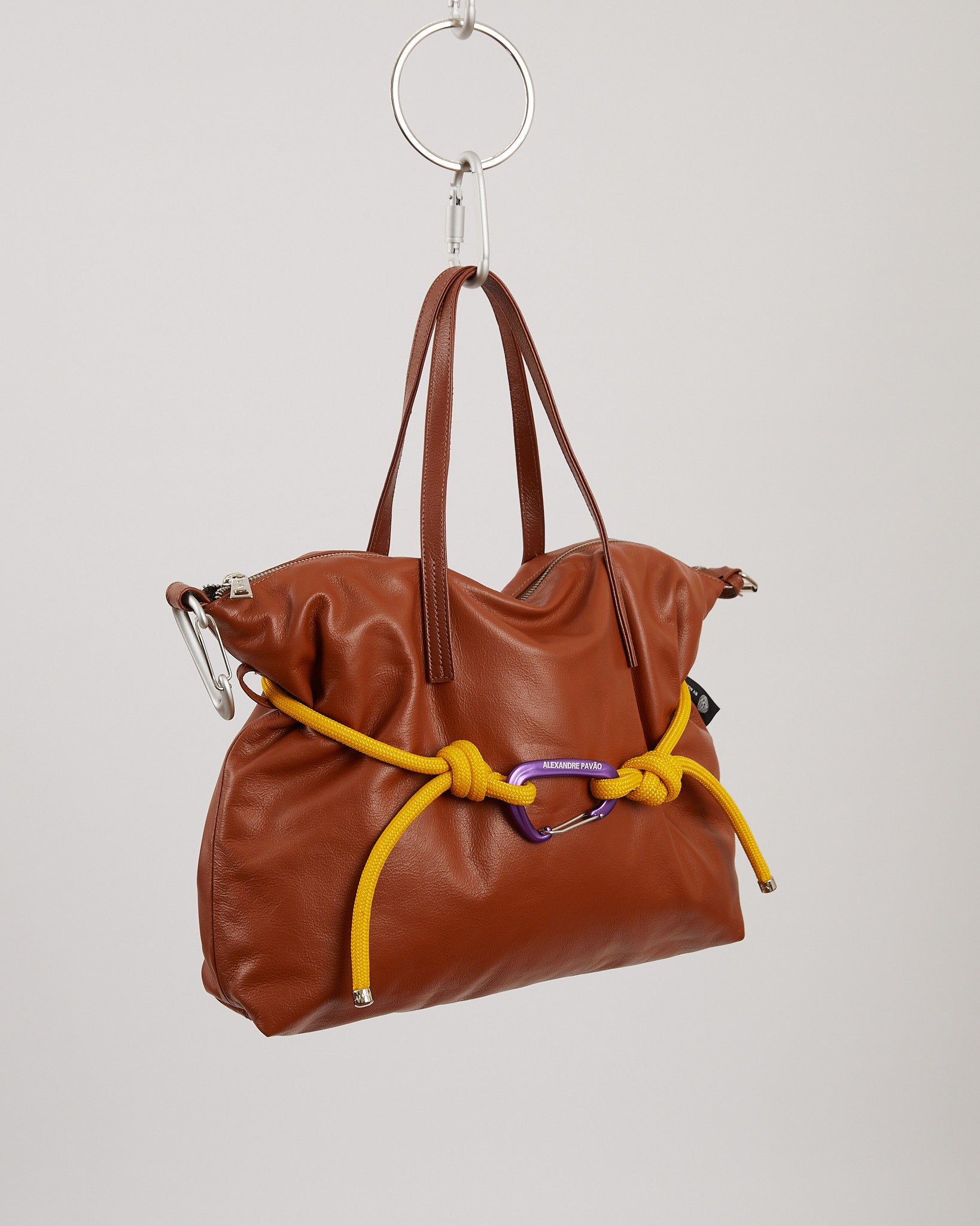 Pillow Shoulder Bag Large - Marrom – Alexandre Pavao