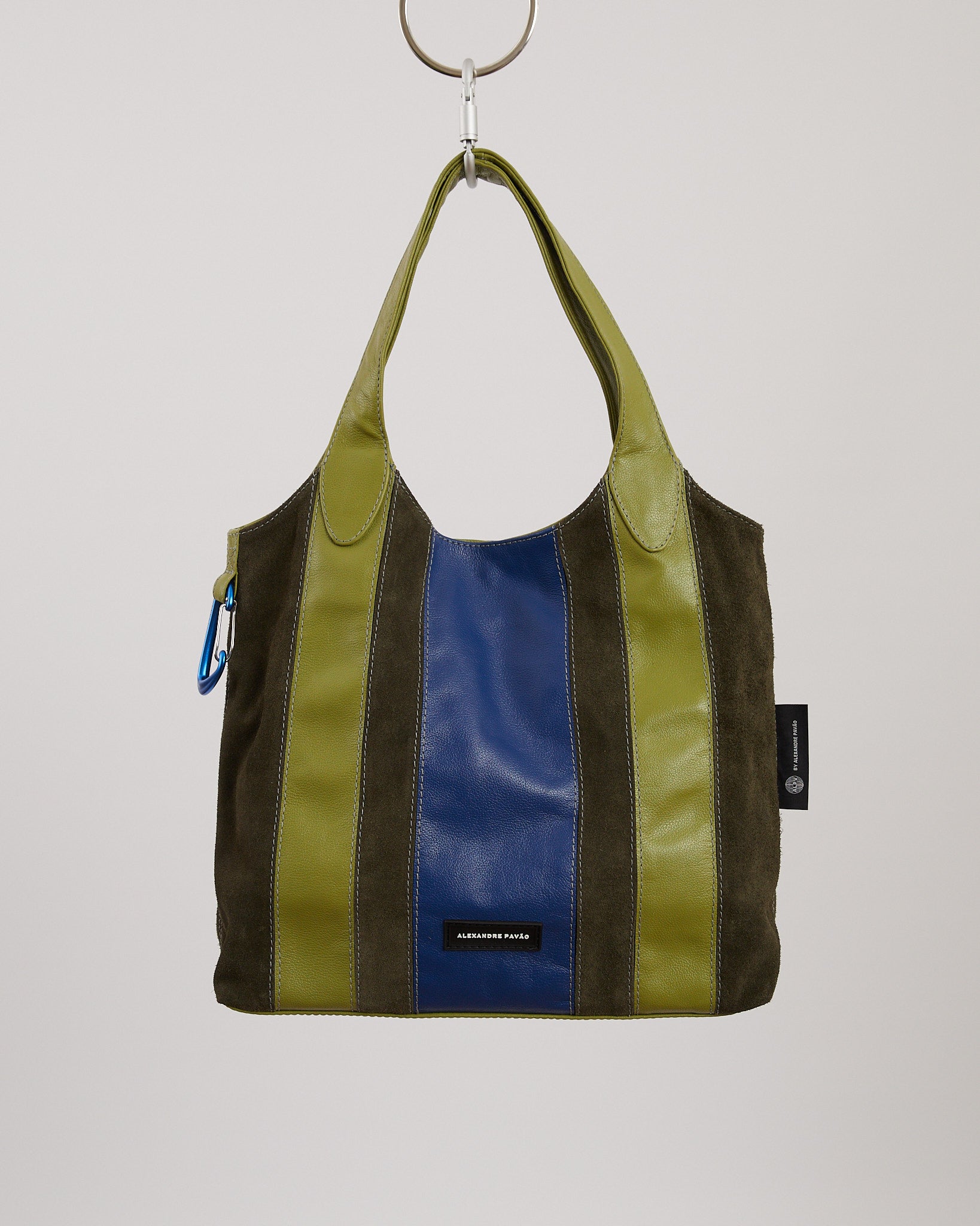 Bonny Stripes Tote Bag - Verde