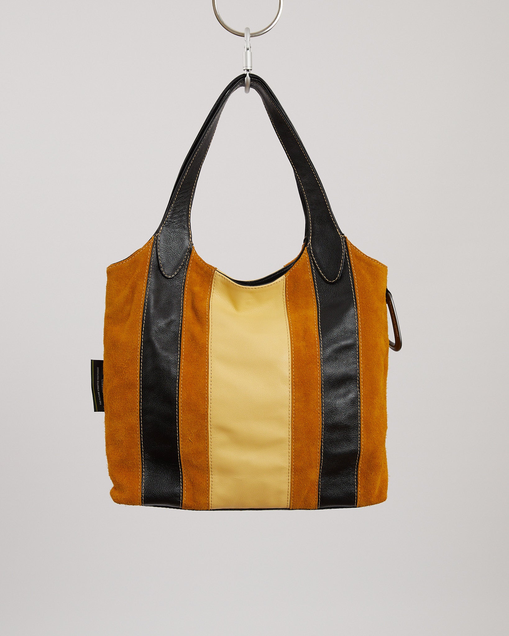 Bonny Stripes Tote Bag - Caramelo