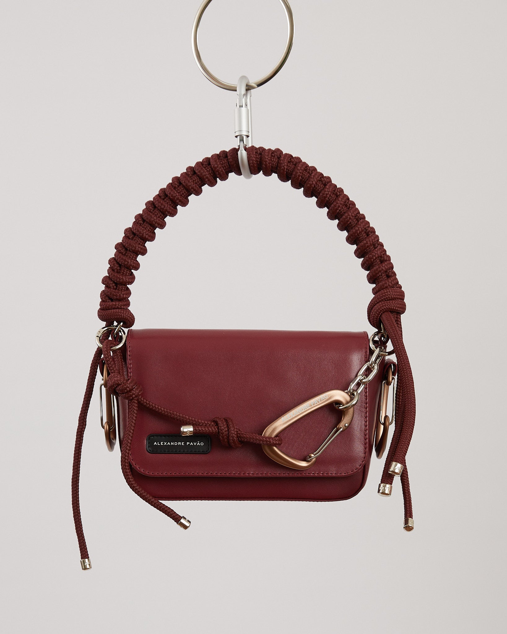 Olga Handbag - Burgundy – Alexandre Pavao