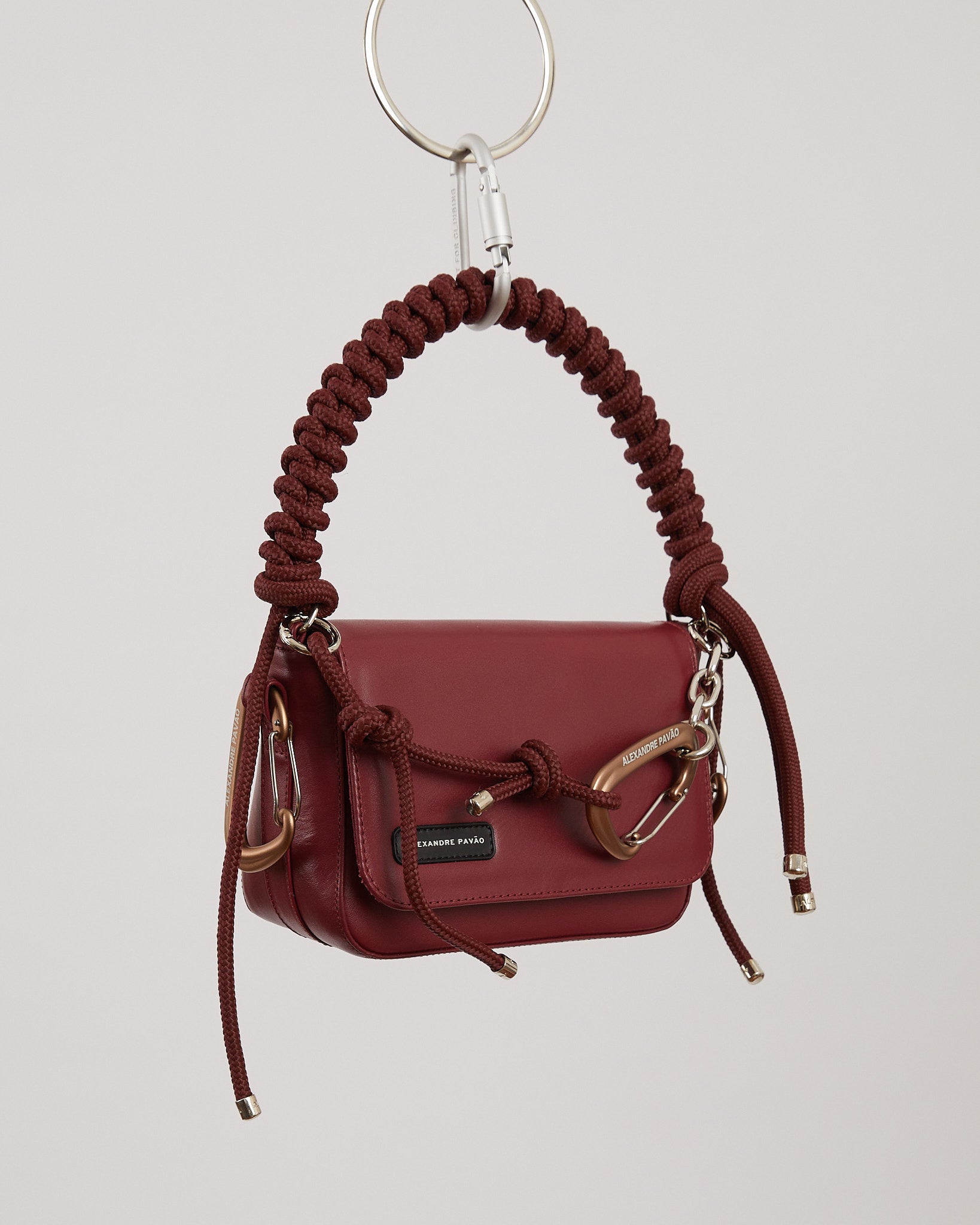 Olga Handbag - Burgundy – Alexandre Pavao