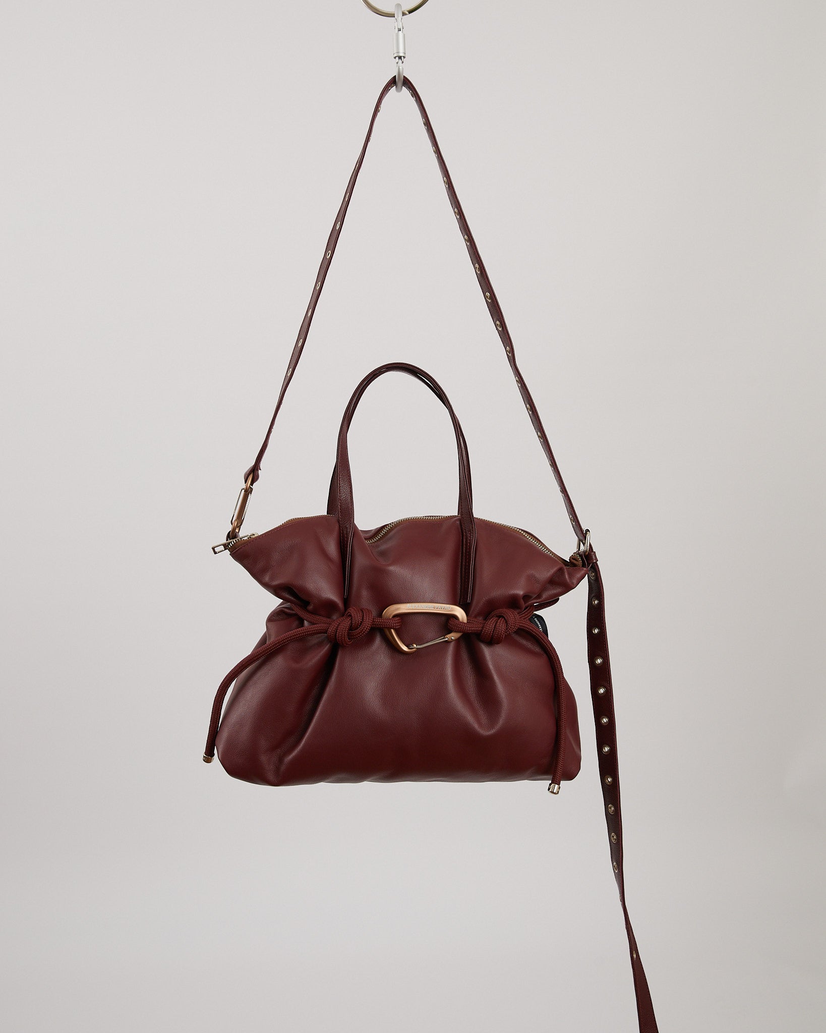 Pillow Shoulder Bag Large - Burgundy