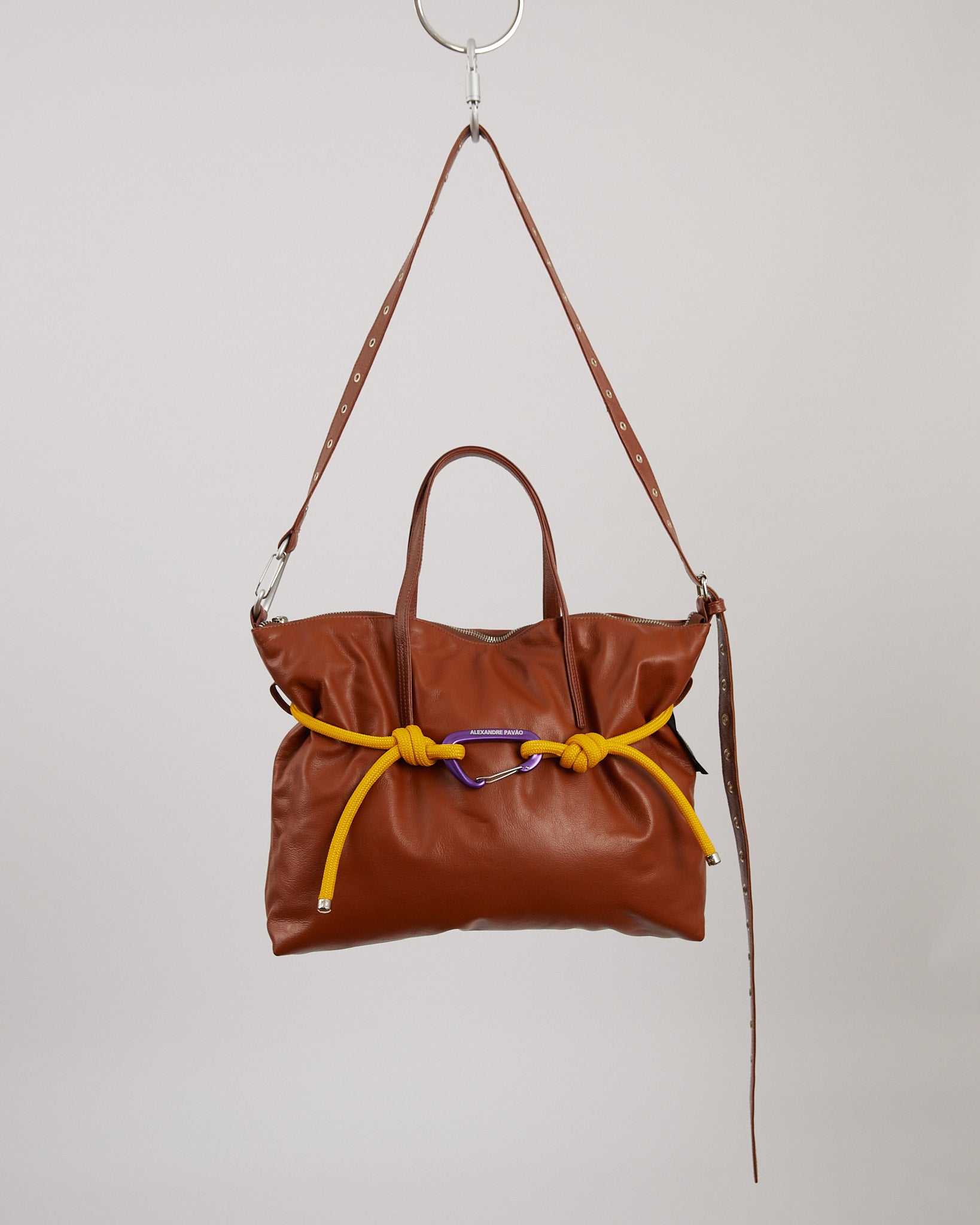 Pillow Shoulder Bag Large - Marrom
