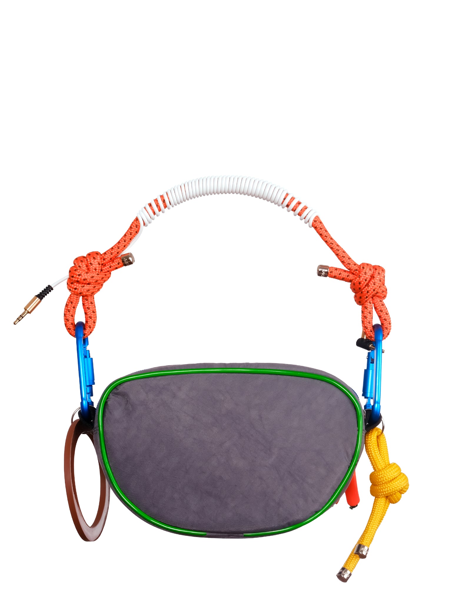 EDDIE CROSSBODY BAG - CINZA