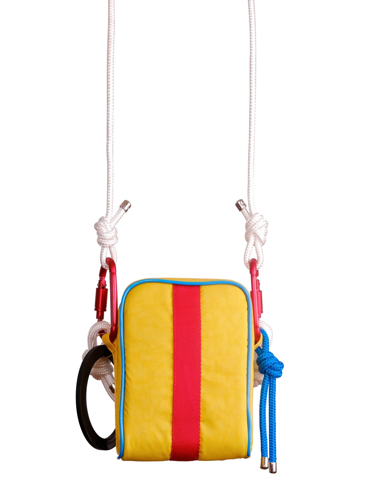 NYLON CROSSBODY BAG - AMARELO