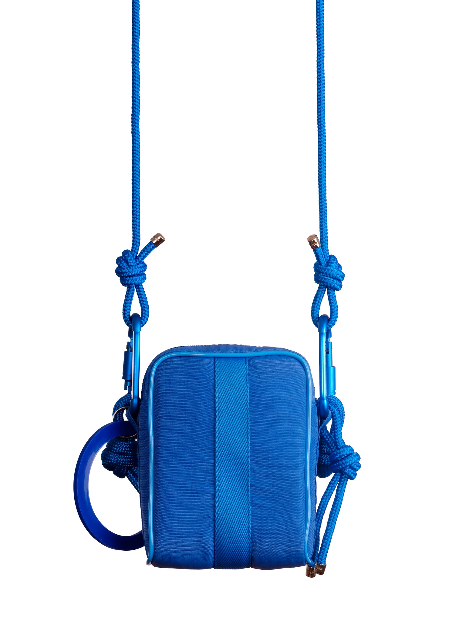NYLON CROSSBODY BAG - AZUL