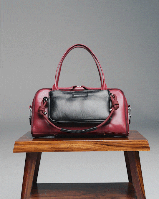 Patris Shoulder Bag - Burgundy