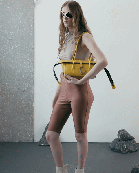 Erick Shoulder Bag - Amarelo Verniz