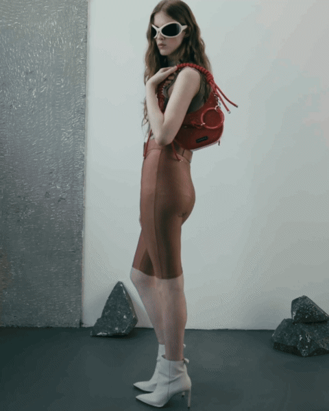 The Curve Bag - Vermelho Verniz