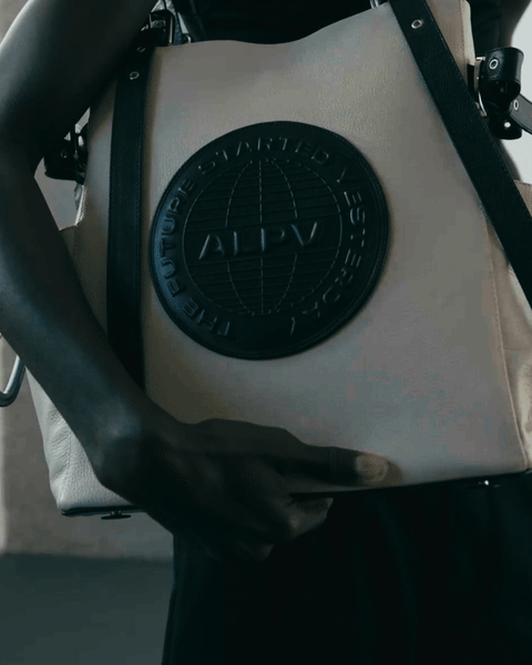 Shirley Tote Bag Couro - Off-White