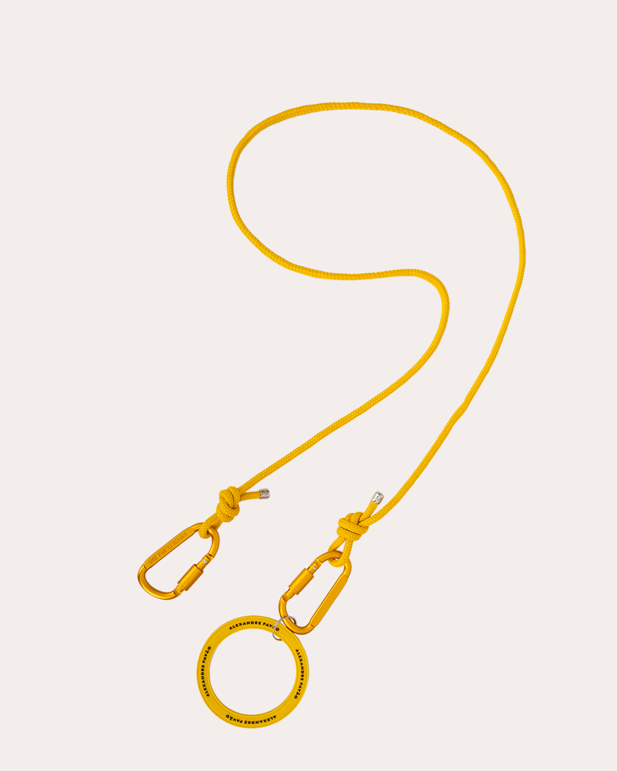 ALÇA TRANSVERSAL SIMPLES - AMARELO
