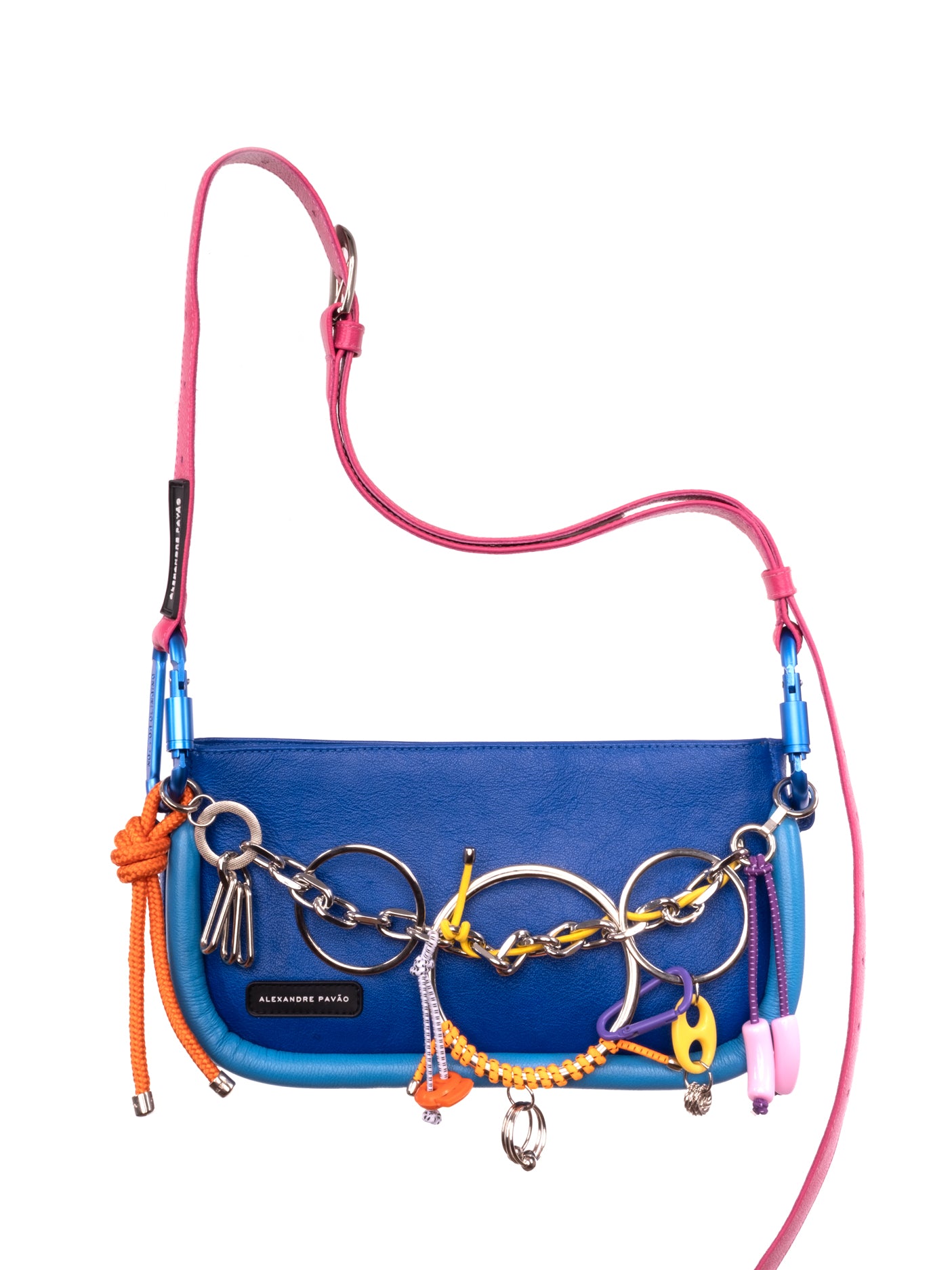 FATTIMA NECKLACE BAG - AZUL