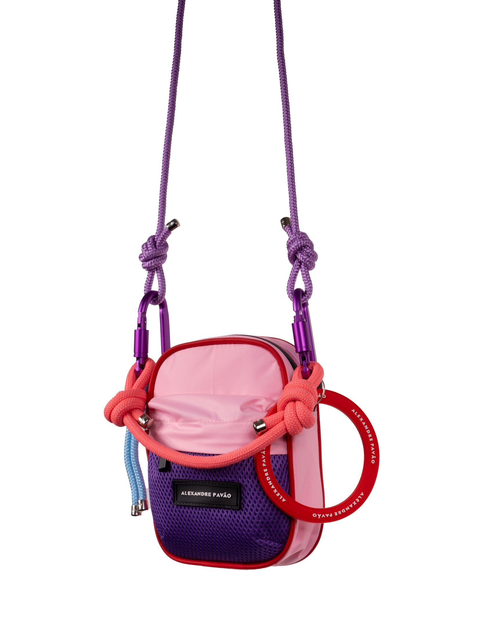 NYLON CROSSBODY BAG LILAS Alexandre Pavao