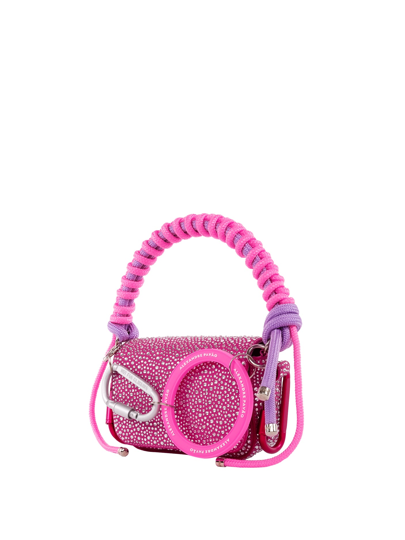MINI OLGA CRYSTAL BAG - ROSA