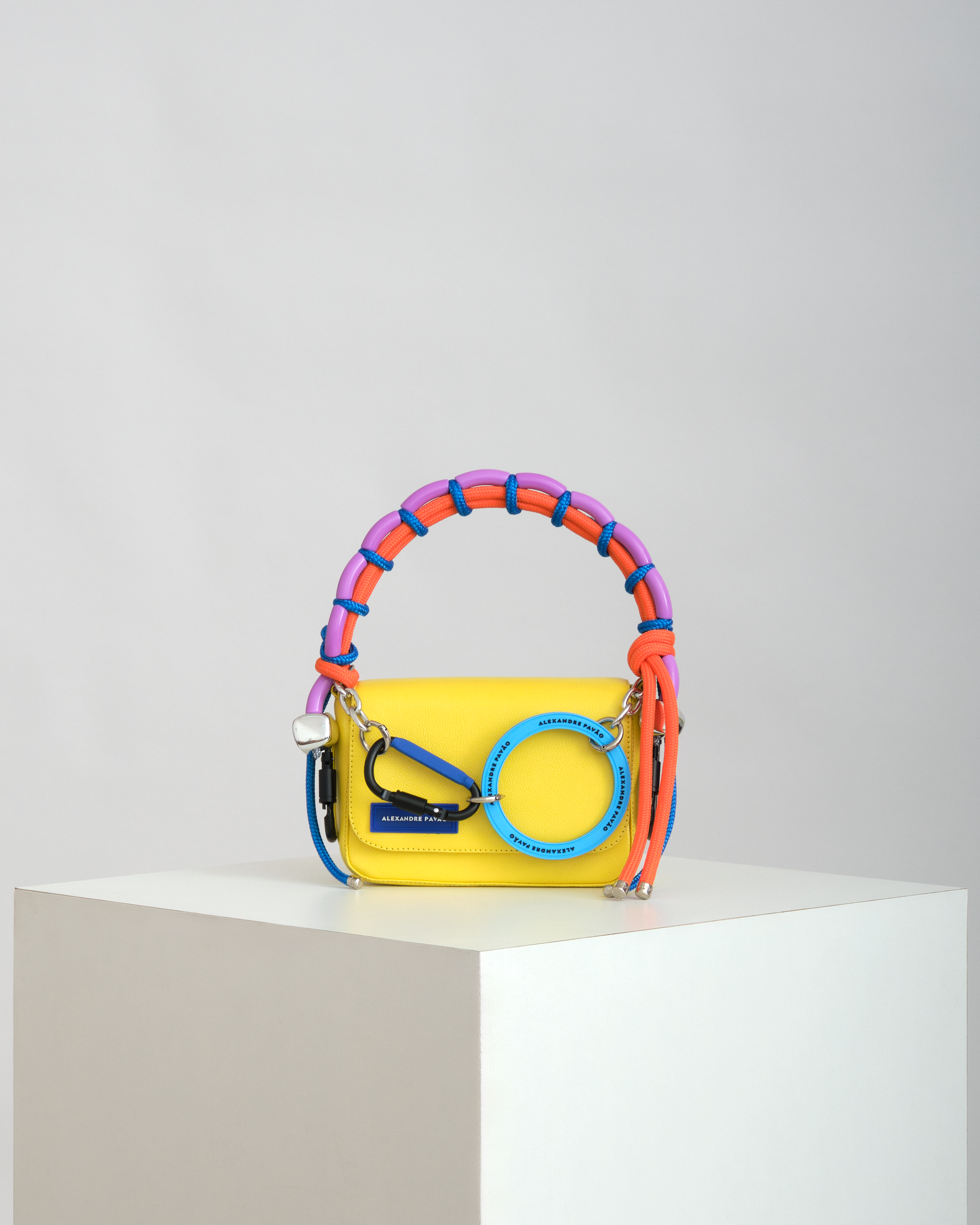 BEADED OLGA HANDBAG - AMARELO
