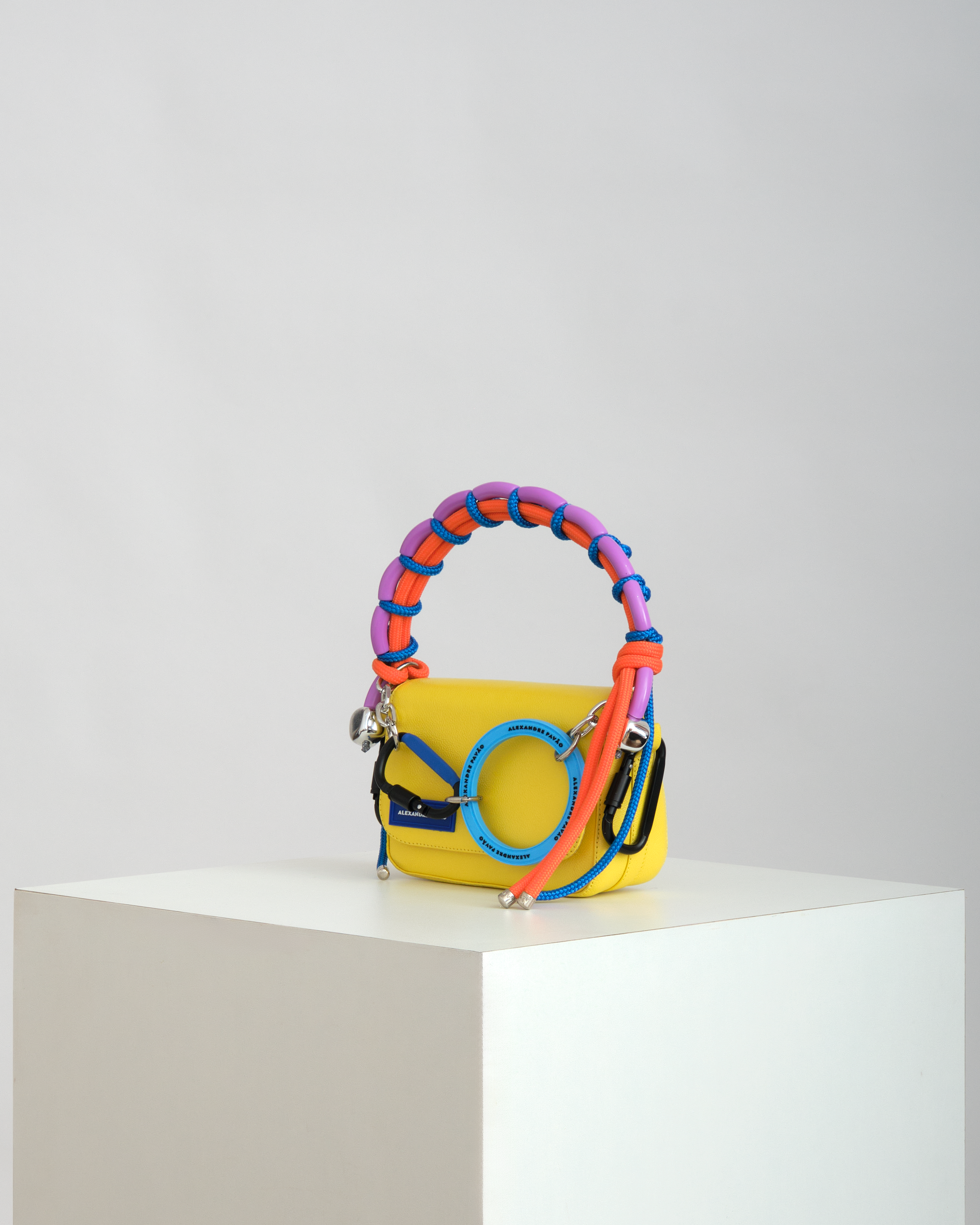 BEADED OLGA HANDBAG - AMARELO