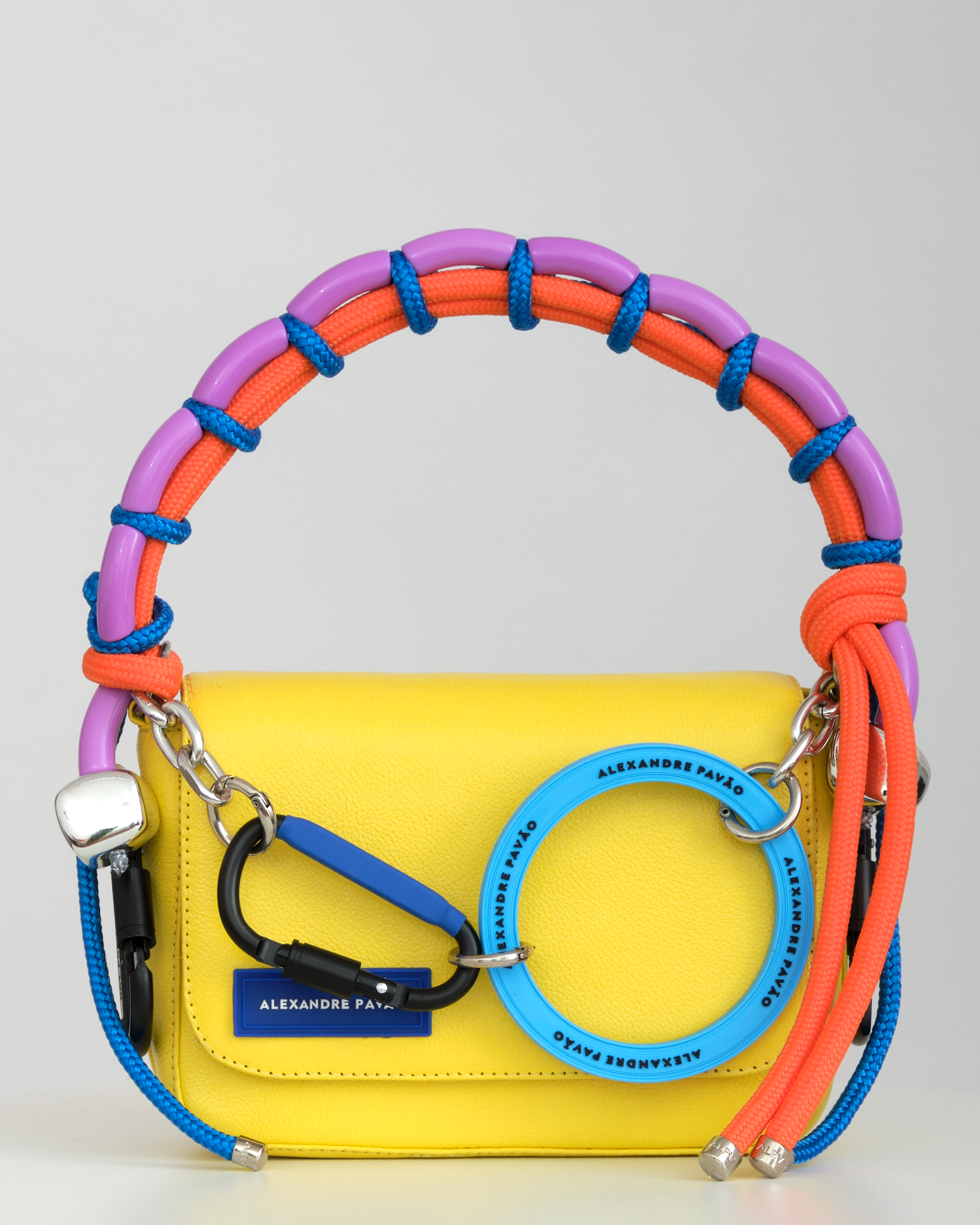 BEADED OLGA HANDBAG - AMARELO