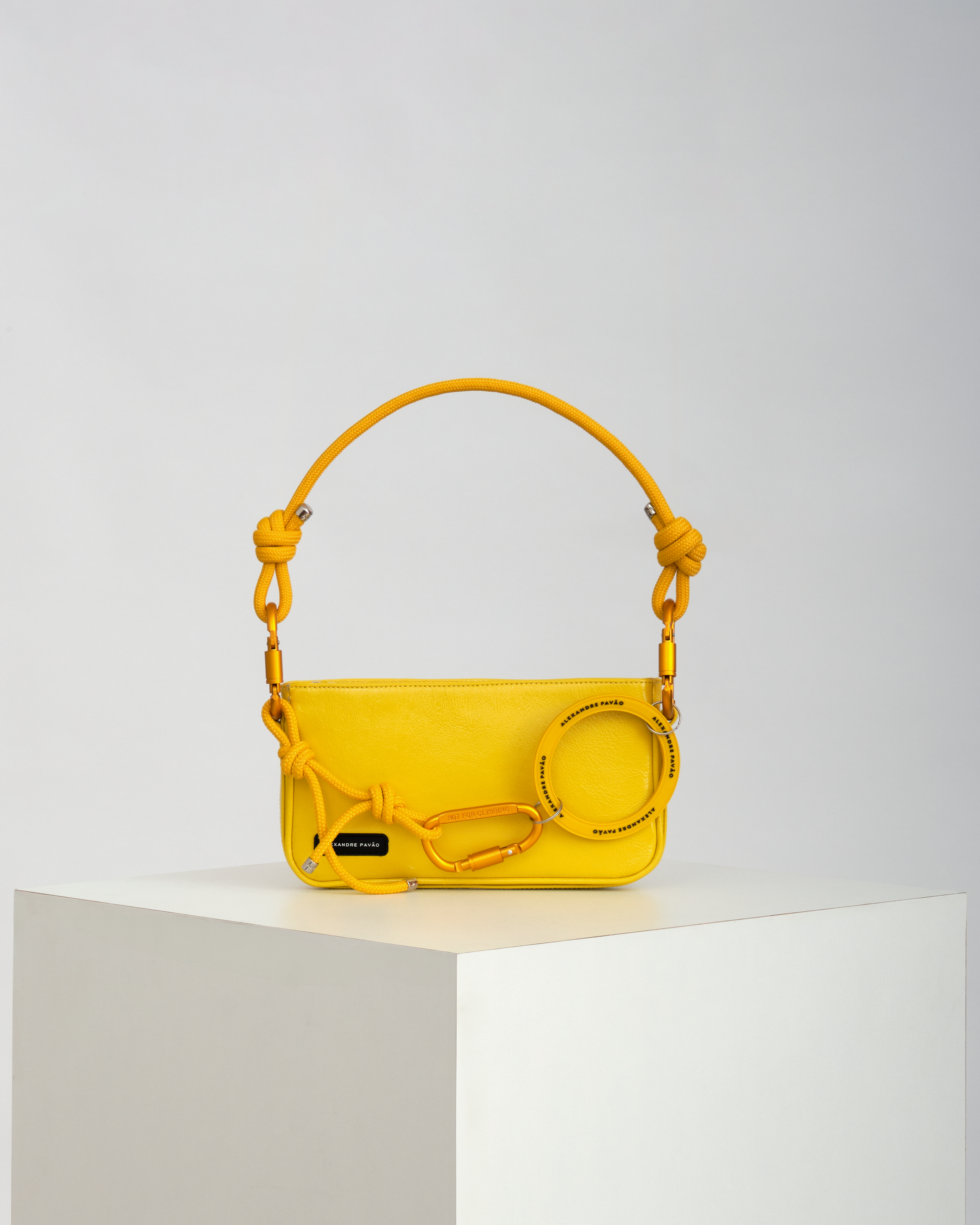 PARIS SHOULDER BAG - AMARELO VERNIZ