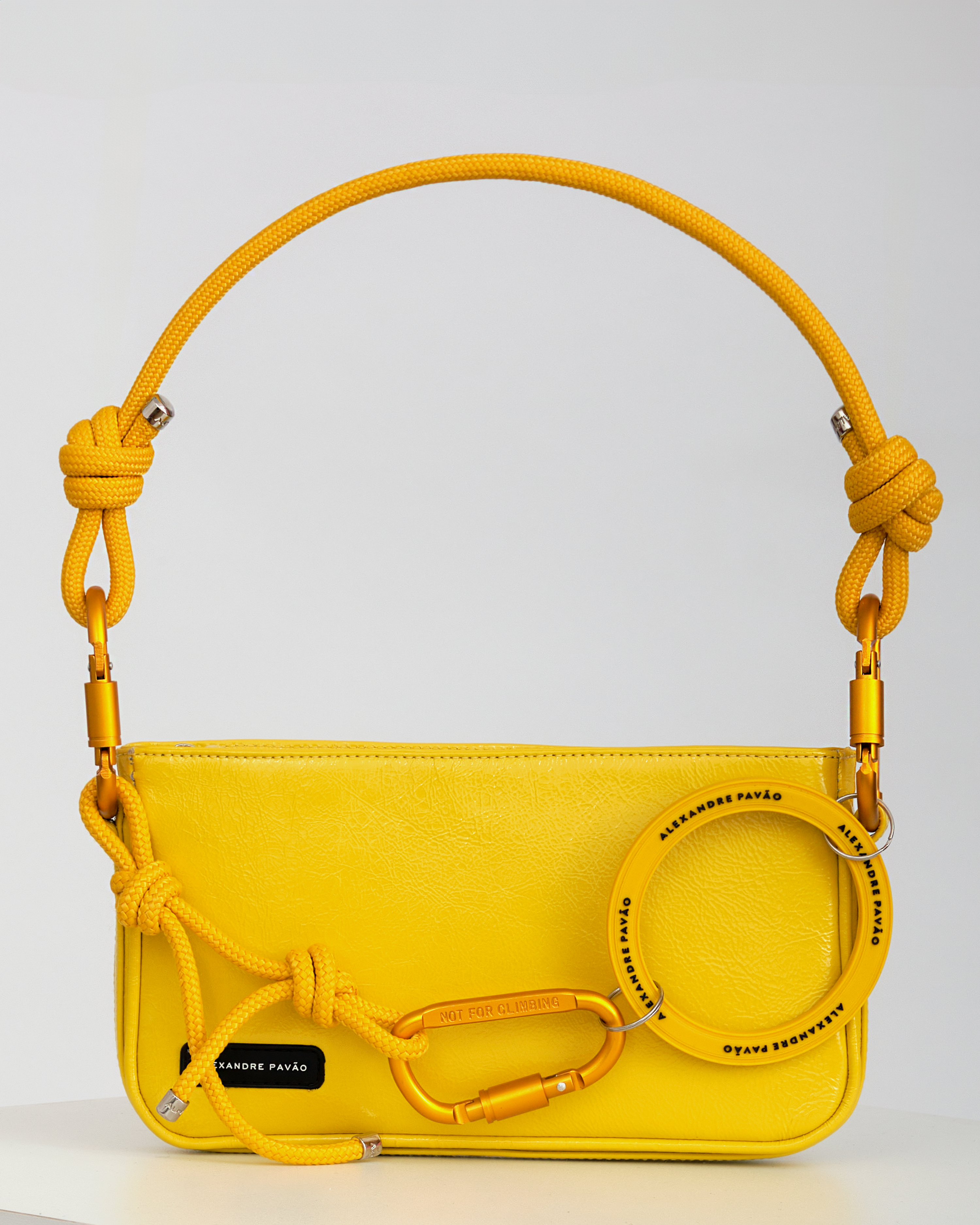 PARIS SHOULDER BAG - AMARELO VERNIZ