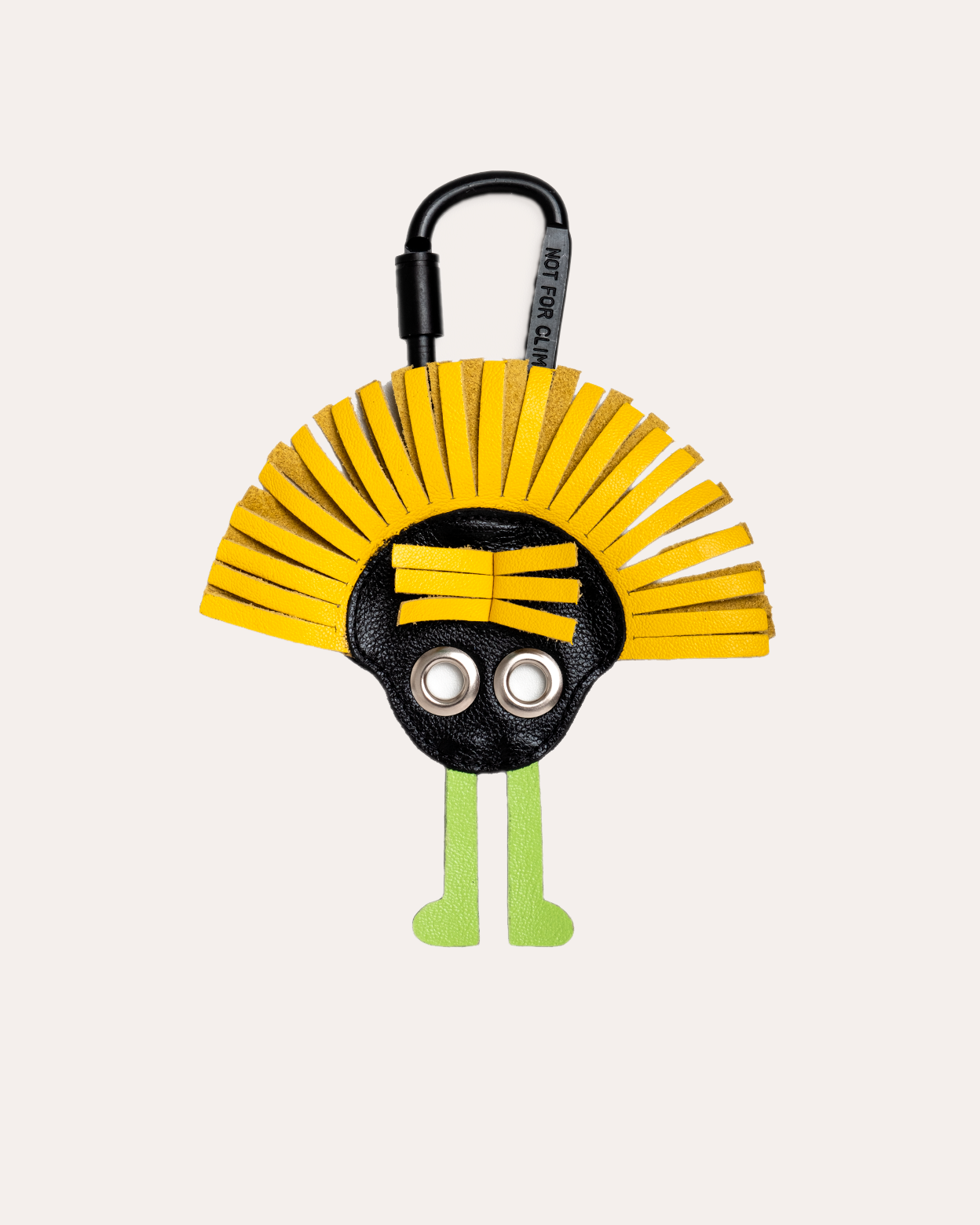 ALPV LEATHER KEYCHAIN - AMARELO